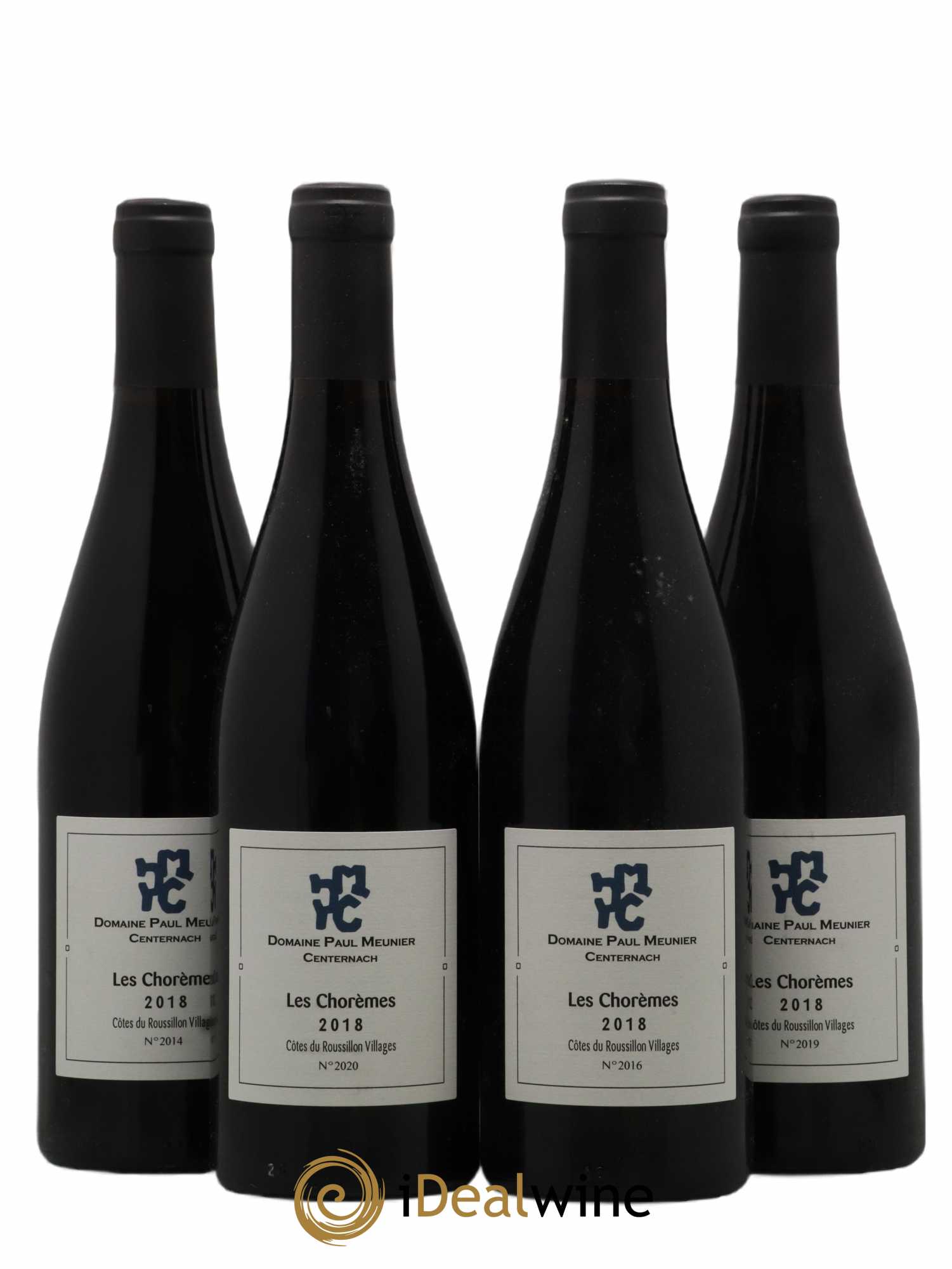 Côtes du Roussillon 2018 - Lotto di 4 bottiglie - 0