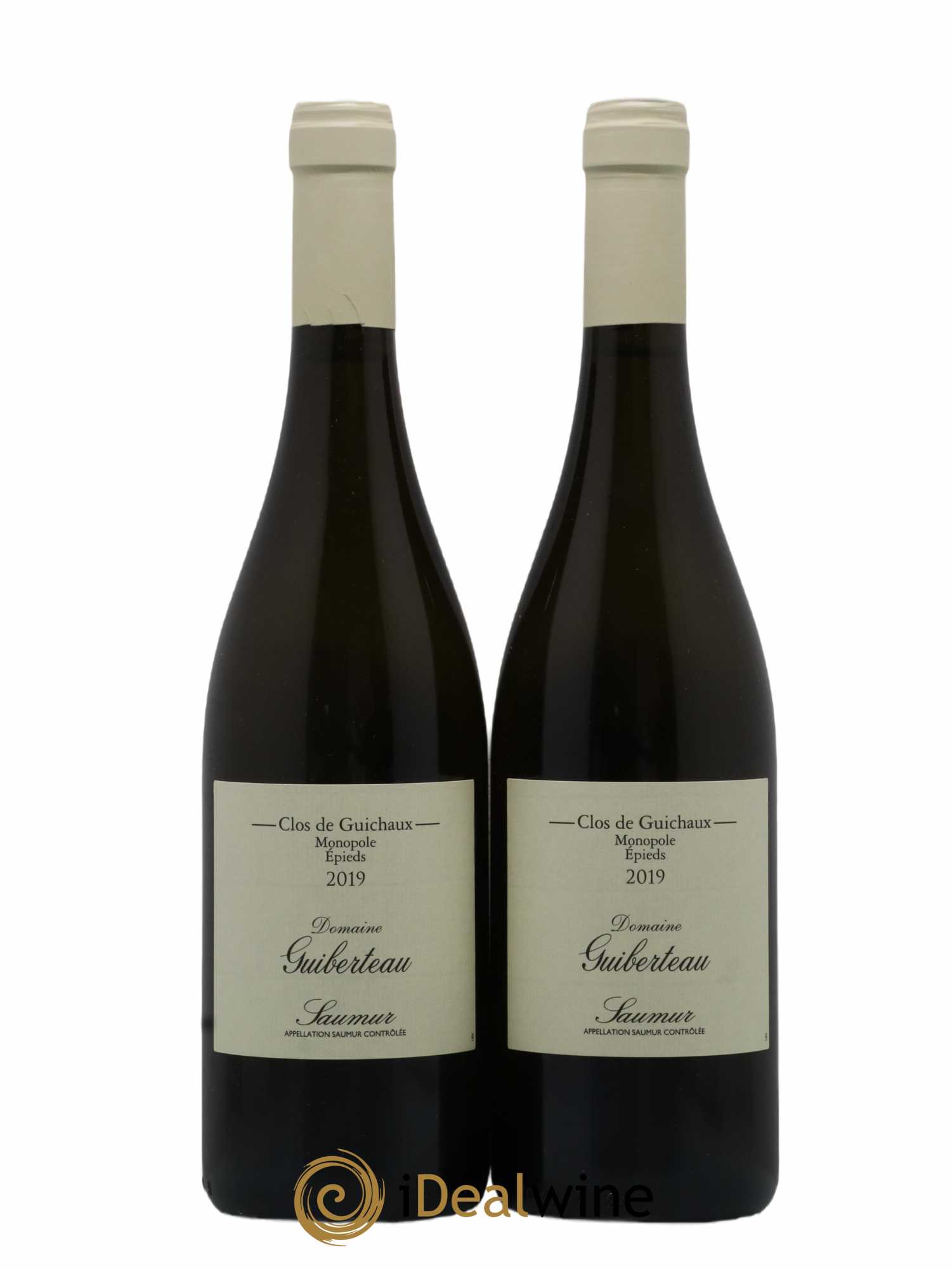 Saumur Clos de Guichaux Domaine Guiberteau 2019 - Lot de 2 bouteilles - 0