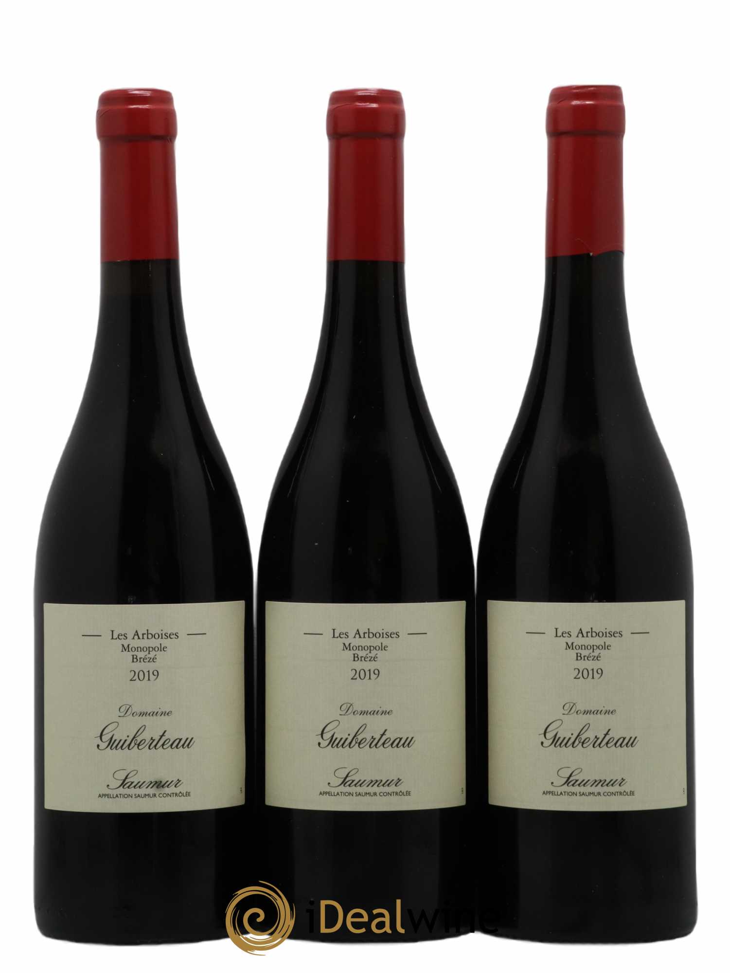 Saumur Les Arboises Domaine Guiberteau 2019 - Lot de 3 bouteilles - 0