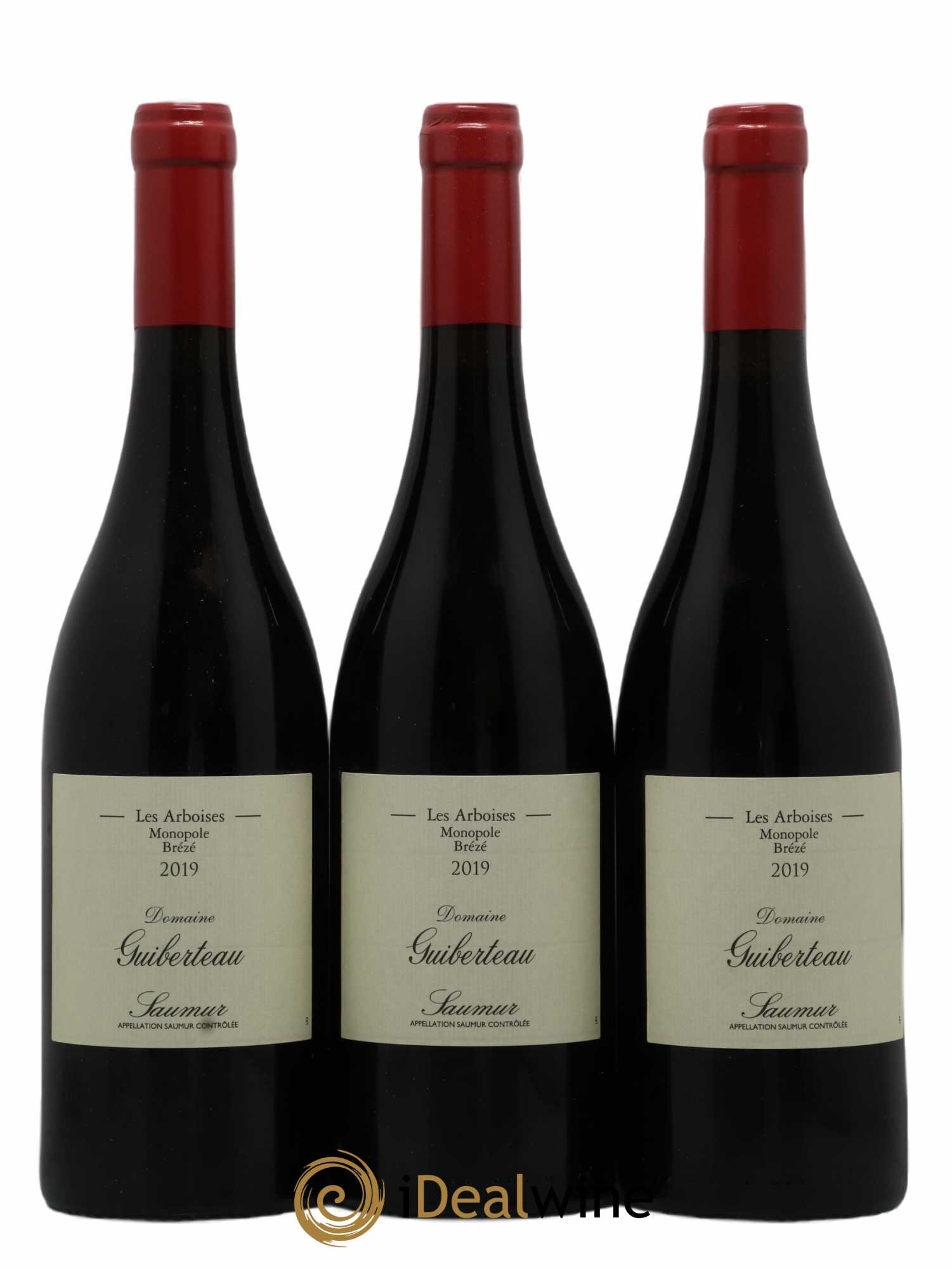 Saumur Les Arboises Domaine Guiberteau 2019 - Lot de 3 bouteilles - 0