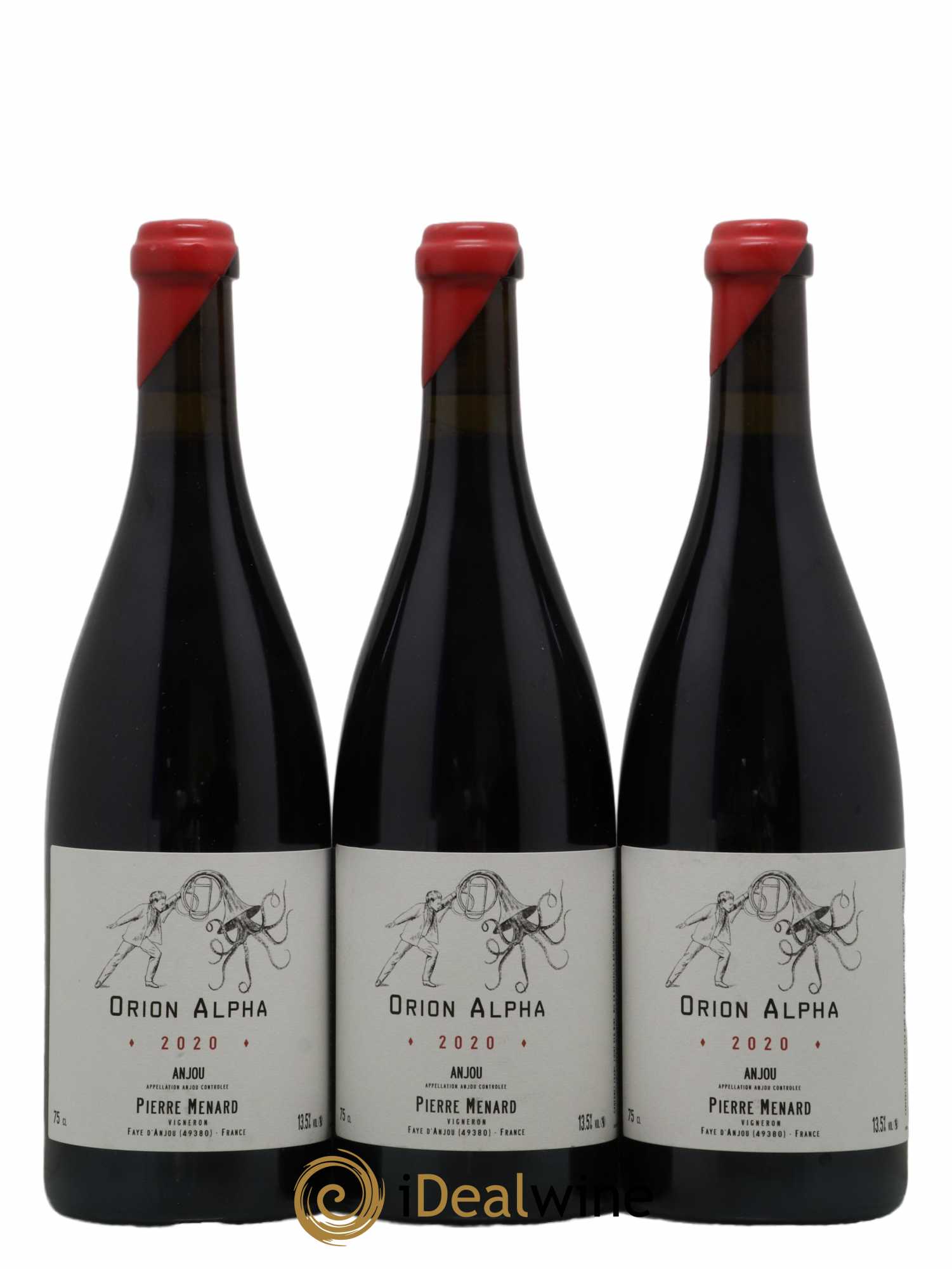 Anjou Orion Alpha Pierre Ménard 2020 - Lot de 3 bouteilles - 0
