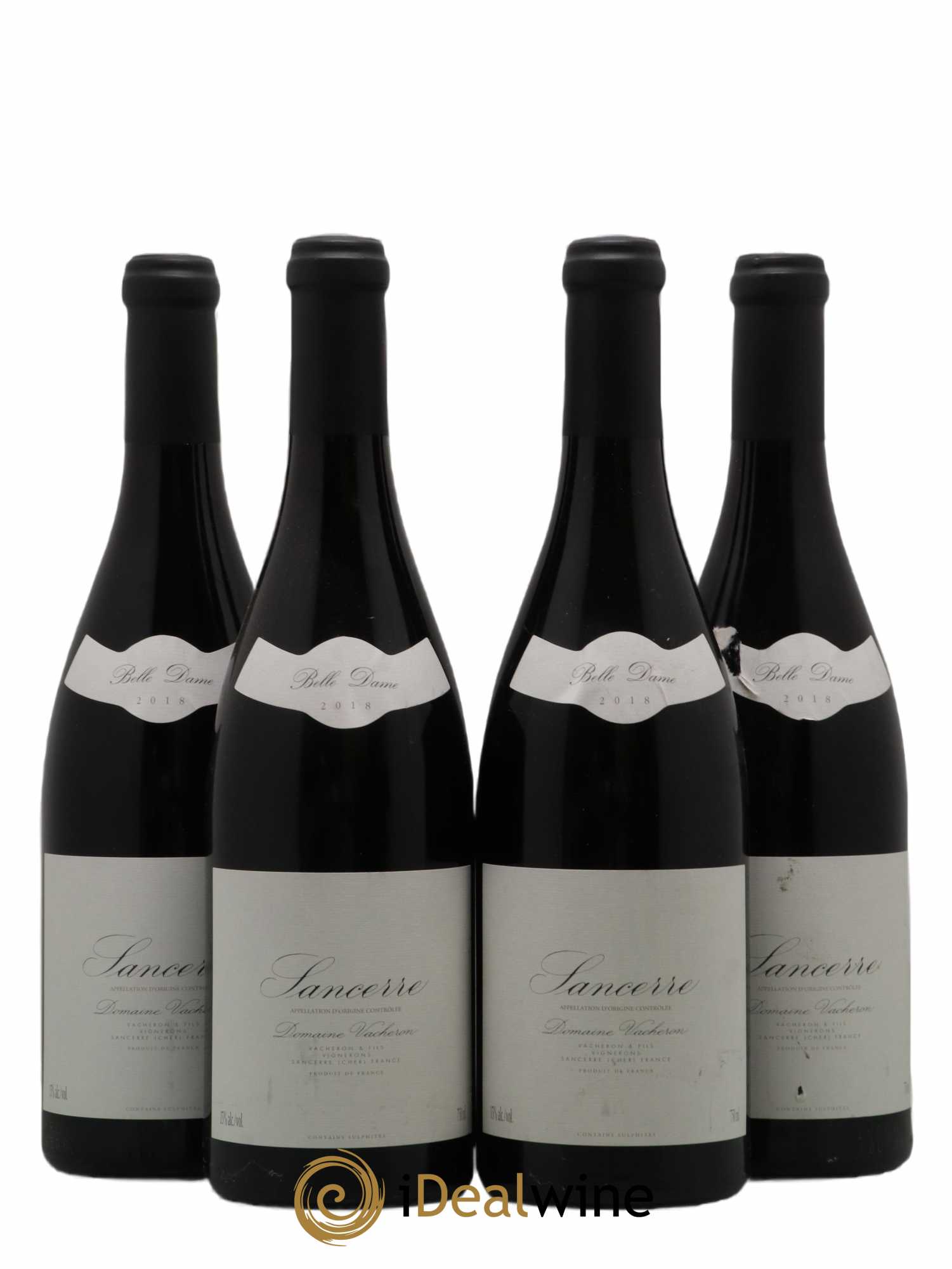 Sancerre Belle-Dame Domaine Vacheron et Fils 2018 - Lot de 4 bouteilles - 0
