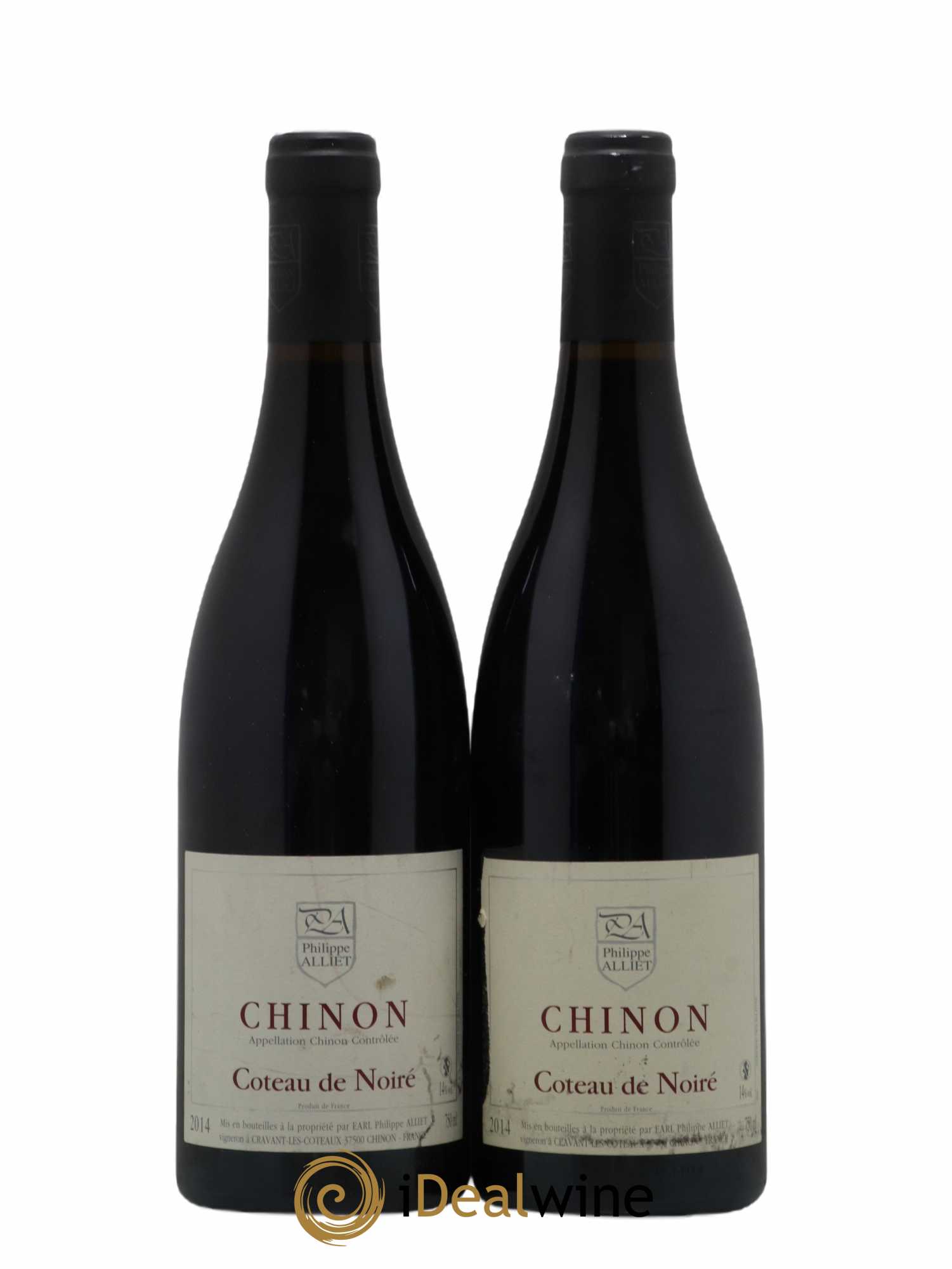 Chinon Coteau de Noiré Philippe Alliet 2014 - Lot de 2 bouteilles - 0