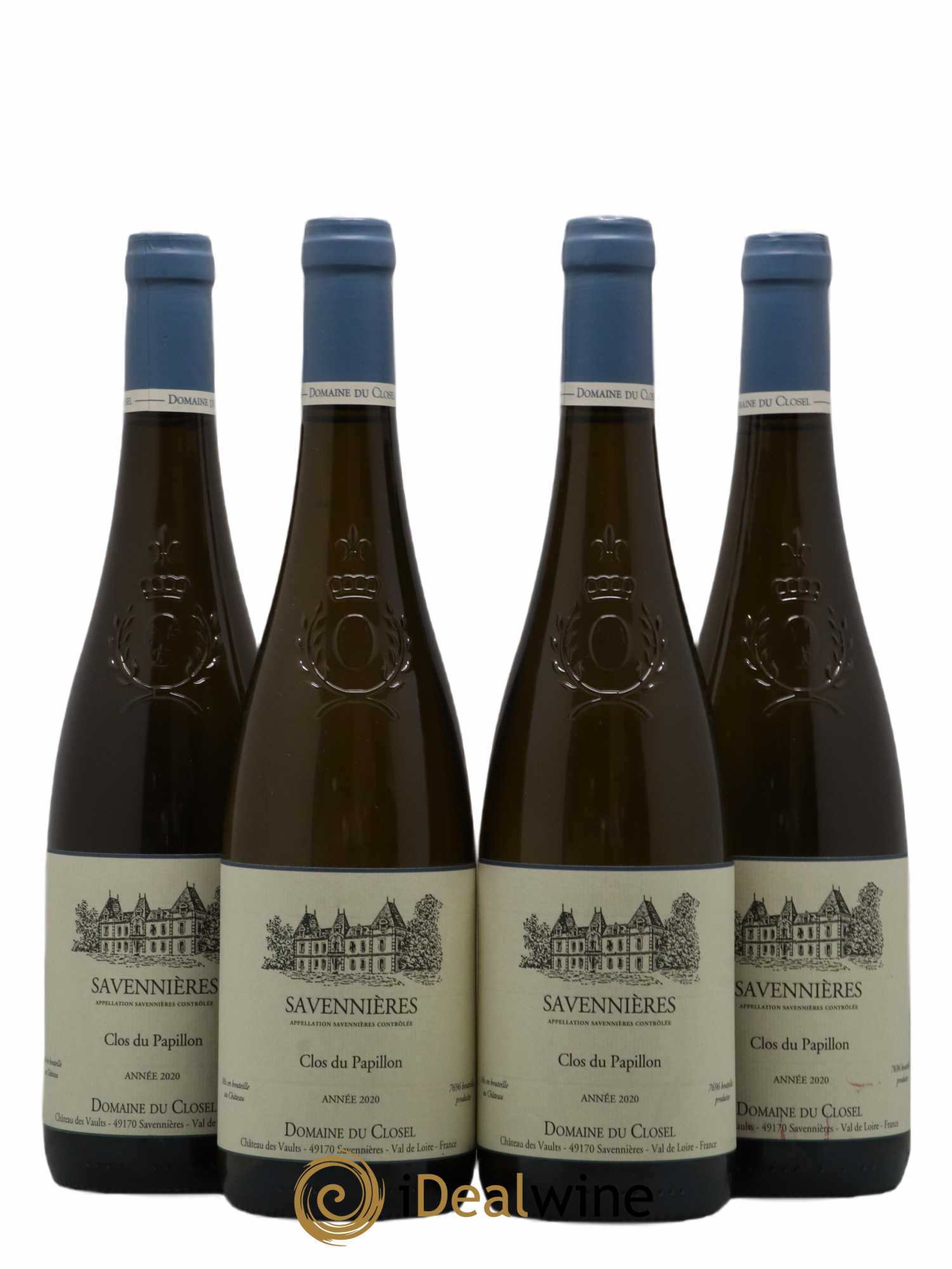 Savennières Clos du Papillon Domaine du Closel 2020 - Lot de 4 bouteilles - 0