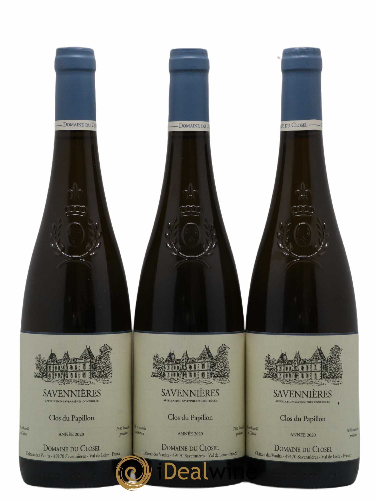 Savennières Clos du Papillon Domaine du Closel 2020 - Lot de 3 bouteilles - 0