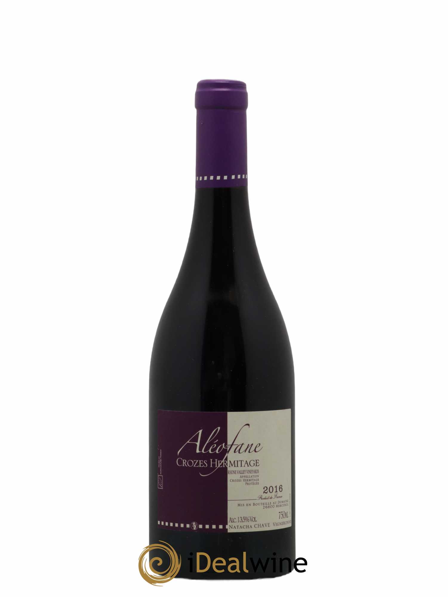 Crozes-Hermitage Aléofane (Domaine) 2016 - Lot de 1 bouteille - 0