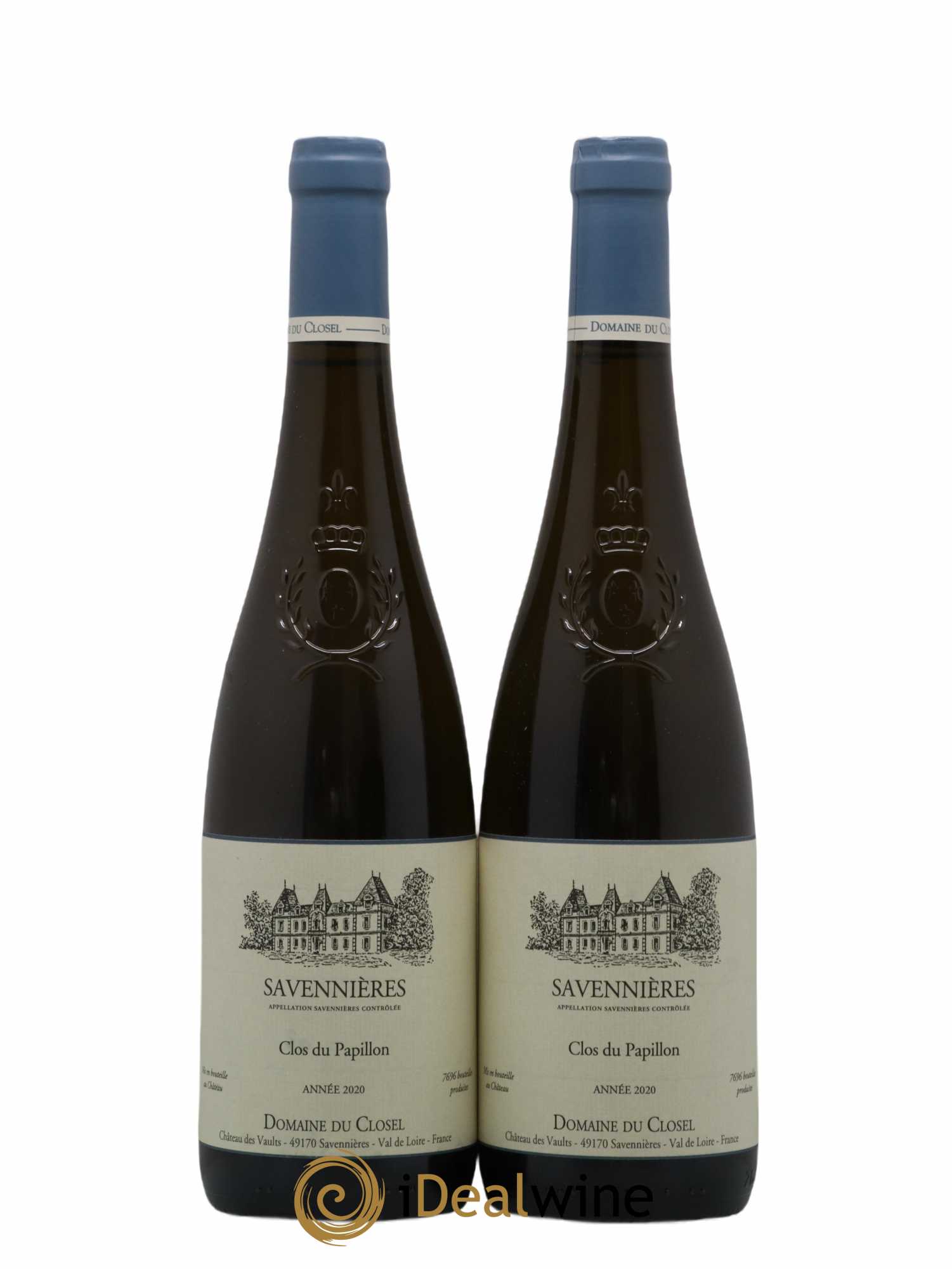 Savennières Clos du Papillon Domaine du Closel 2020 - Lot de 2 bouteilles - 0
