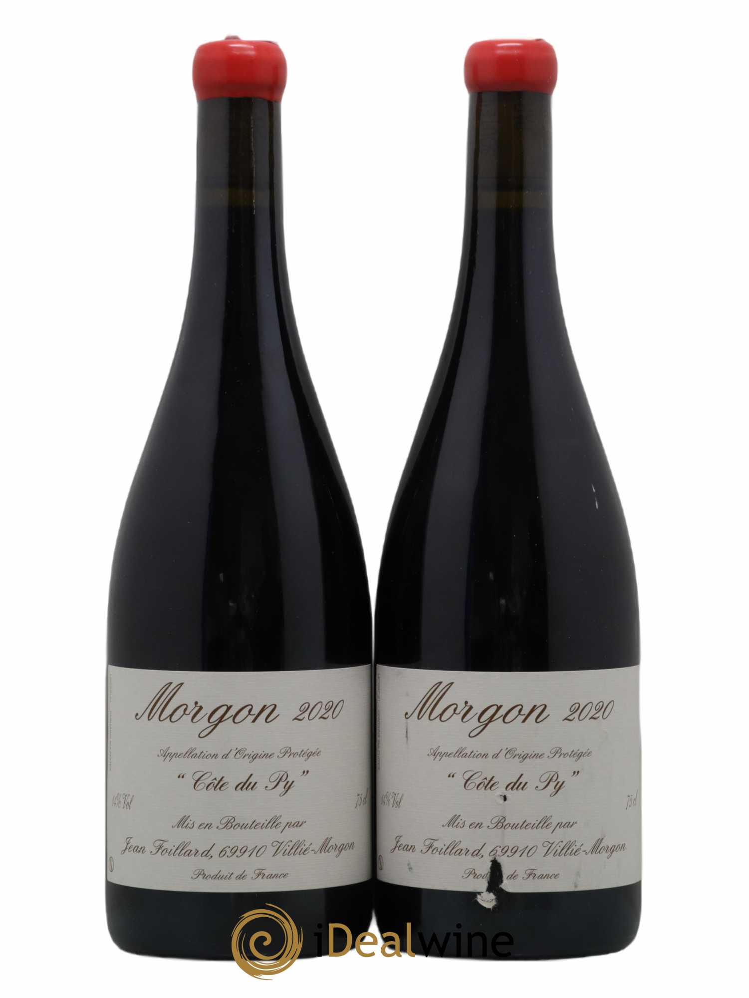 Morgon Côte du Py Jean Foillard 2020 - Lot de 2 bouteilles - 0