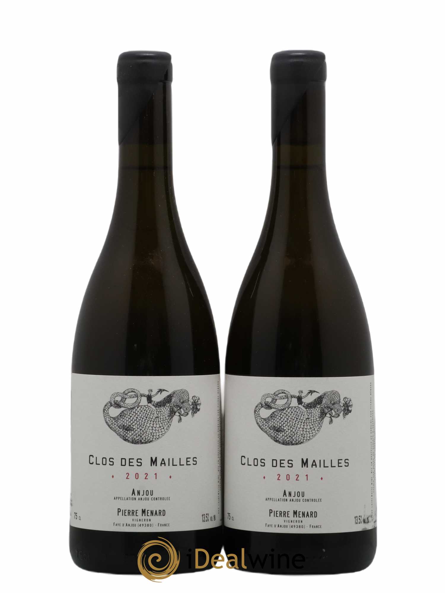 Anjou Le Clos des Mailles Pierre Ménard 2021 - Lot de 2 bouteilles - 0