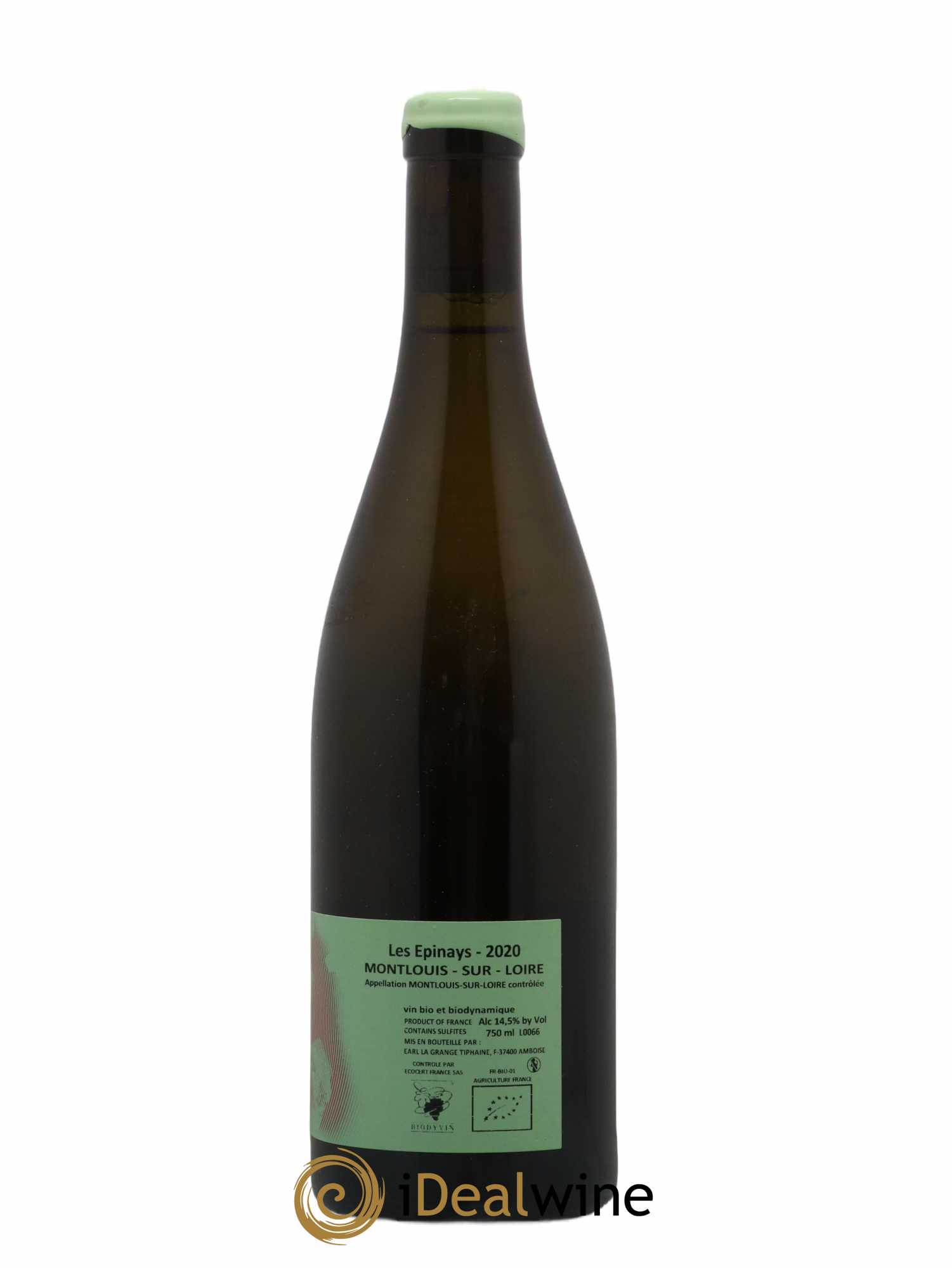Montlouis-sur-Loire Les Epinays La Grange Tiphaine 2020 - Lot de 1 bouteille - 1