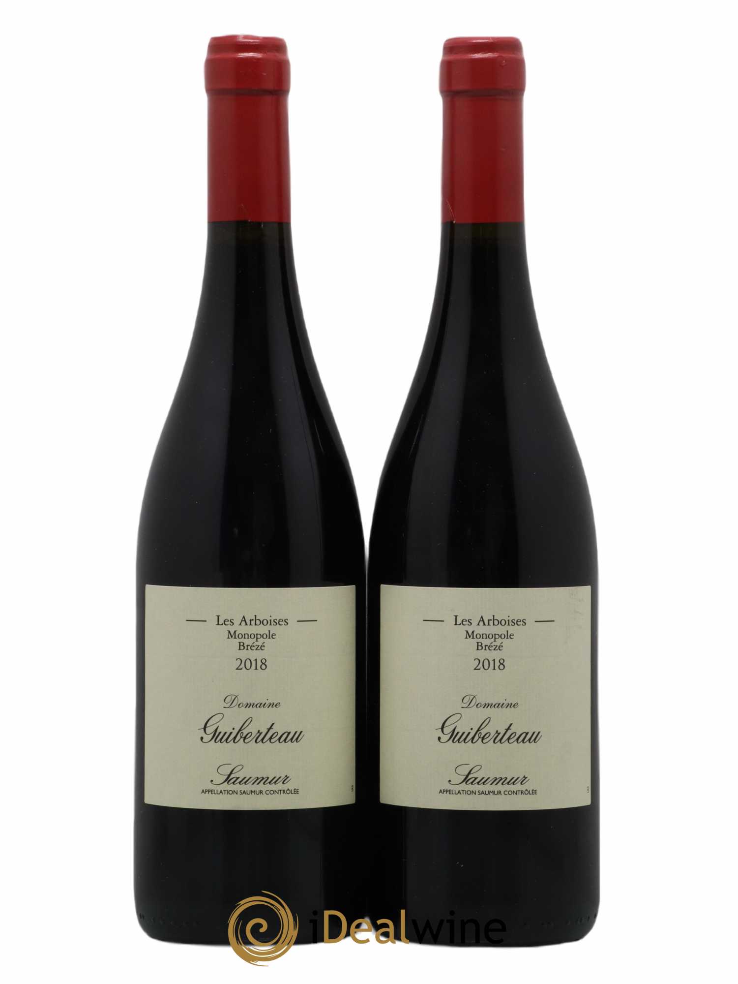 Saumur Les Arboises Domaine Guiberteau 2018 - Lot de 2 bouteilles - 0