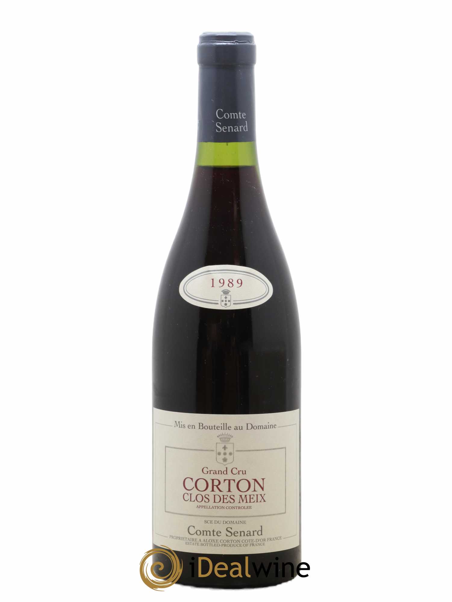 Corton Grand Cru Comte Senard Clos Des Meix 1989 - Lot de 1 bouteille - 0