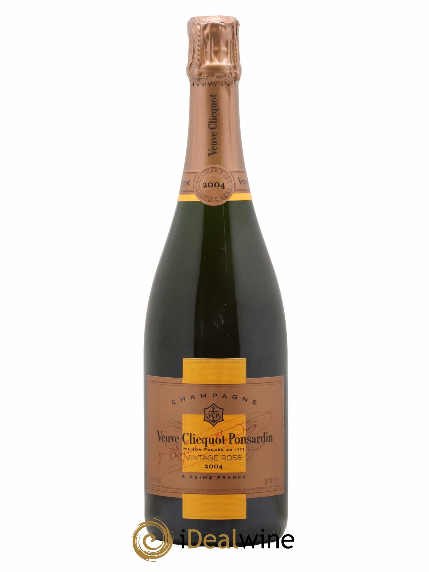 Vintage Rosé Veuve Clicquot 2004 - Lot de 1 bouteille - 1