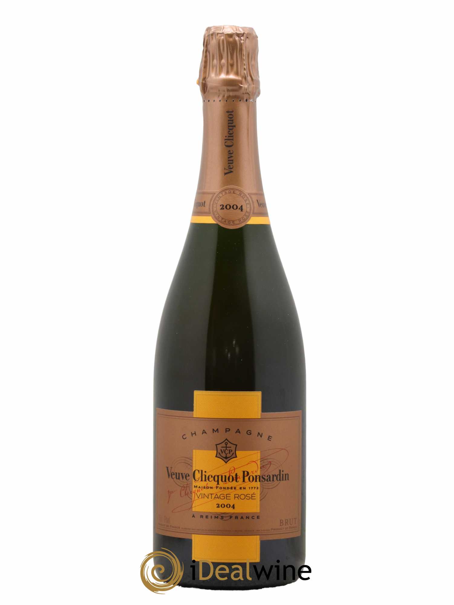 Vintage Rosé Veuve Clicquot 2004 - Lot de 1 bouteille - 1