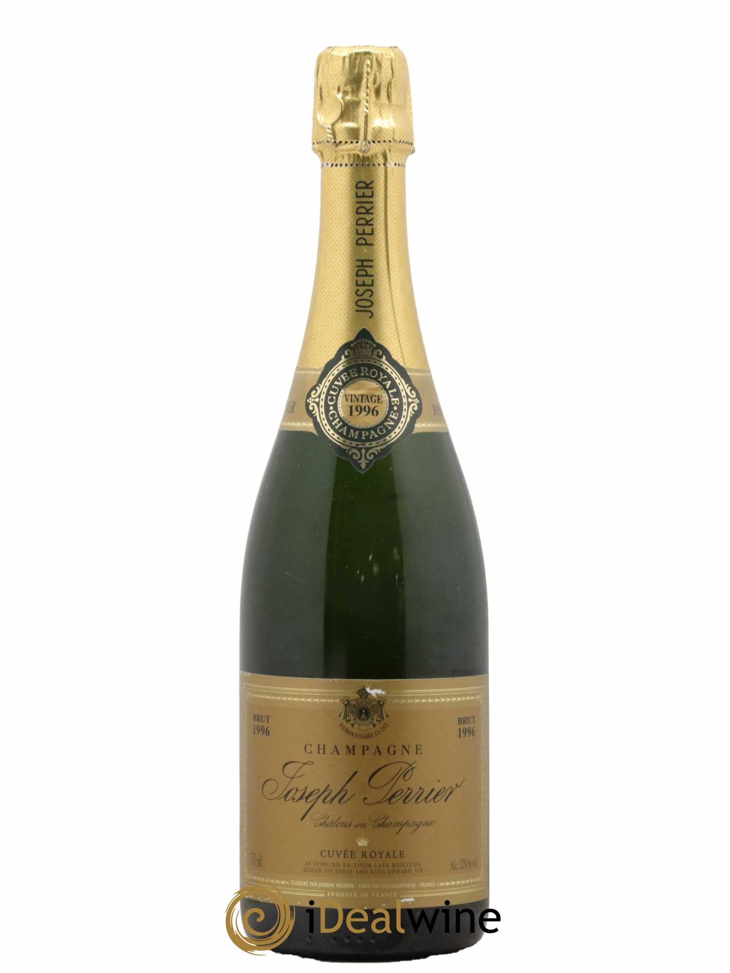 Cuvée Royale Brut Joseph Perrier Cuvée Royale 1996 - Lot de 1 bouteille - 0