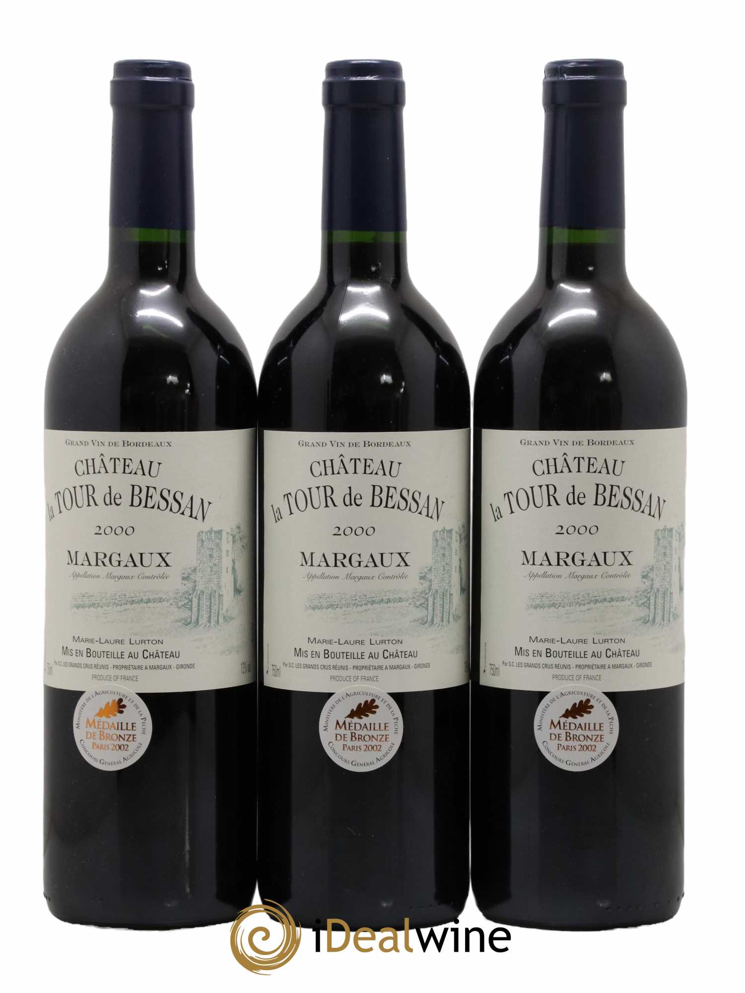 La Tour de Bessan 2000 - Lot of 6 bottles - 2