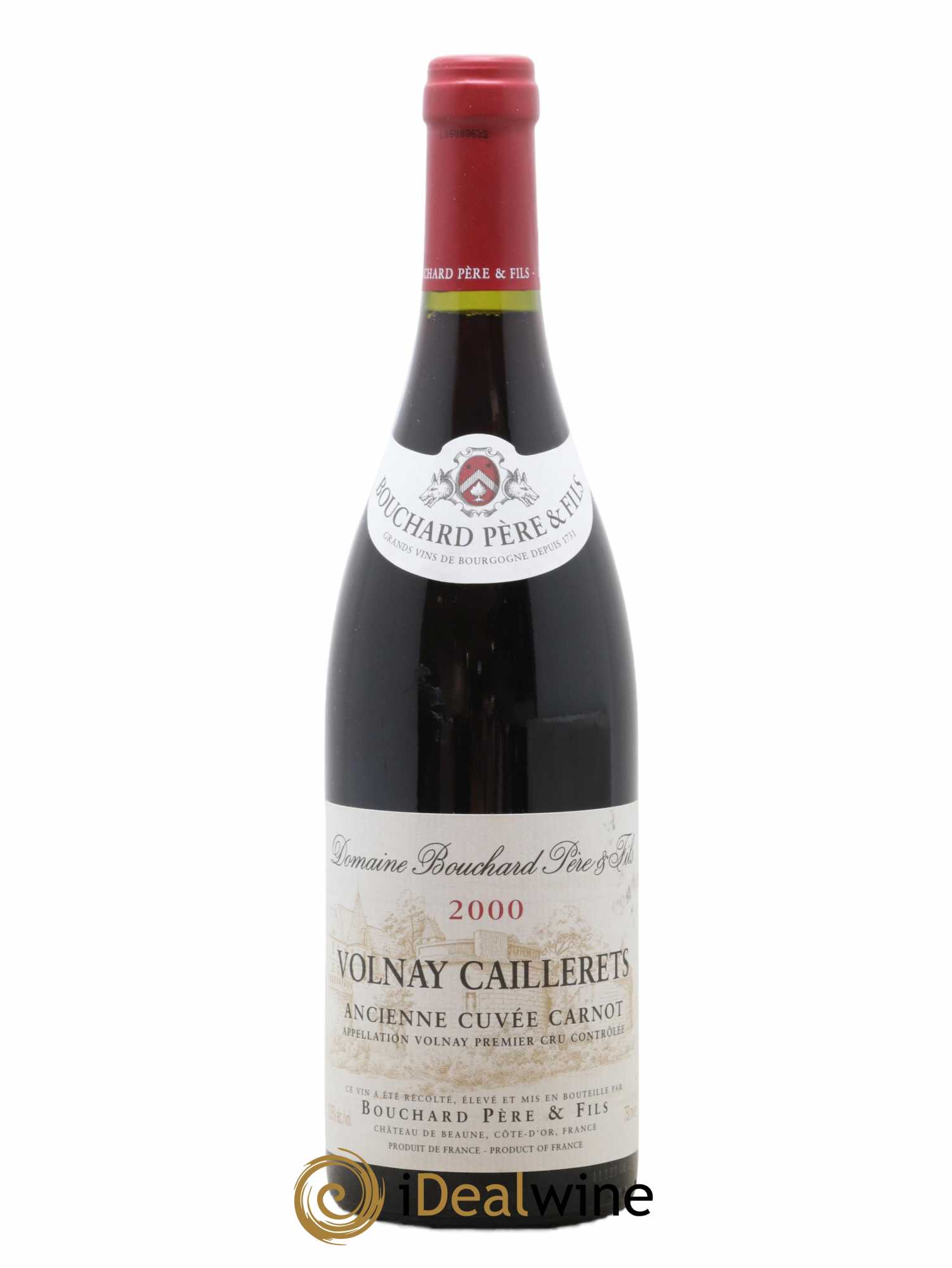 Volnay 1er Cru Caillerets - Ancienne Cuvée Carnot Bouchard Père & Fils 2000 - Lot de 1 bouteille - 0