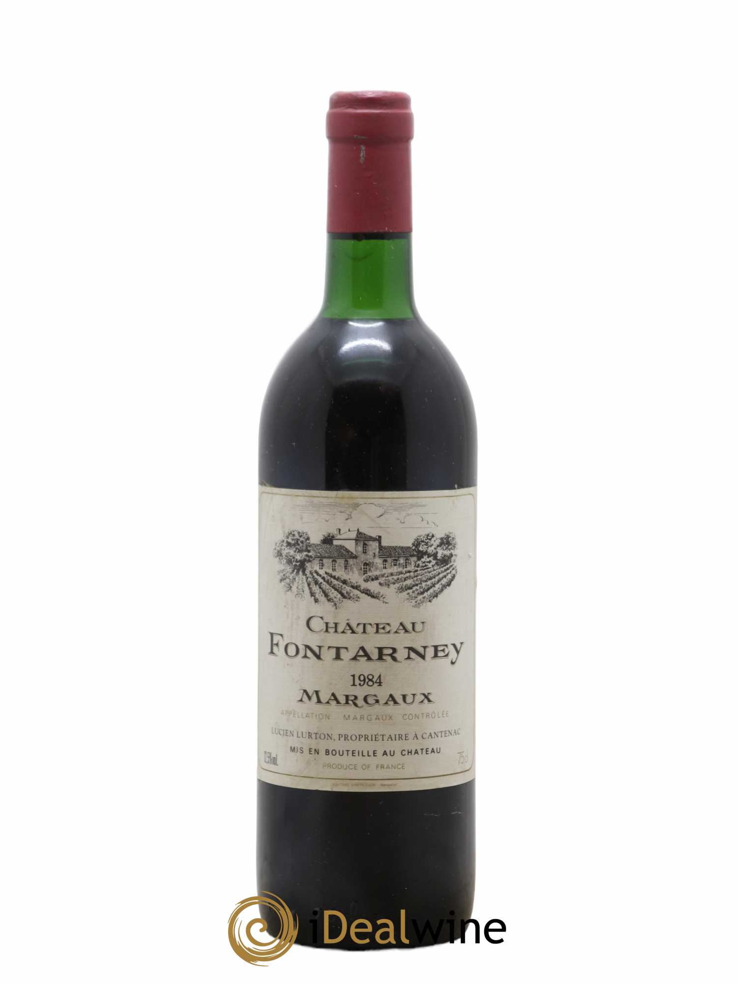 Bordeaux Château Fontarney Margaux 1984 - Lot de 1 bouteille - 0