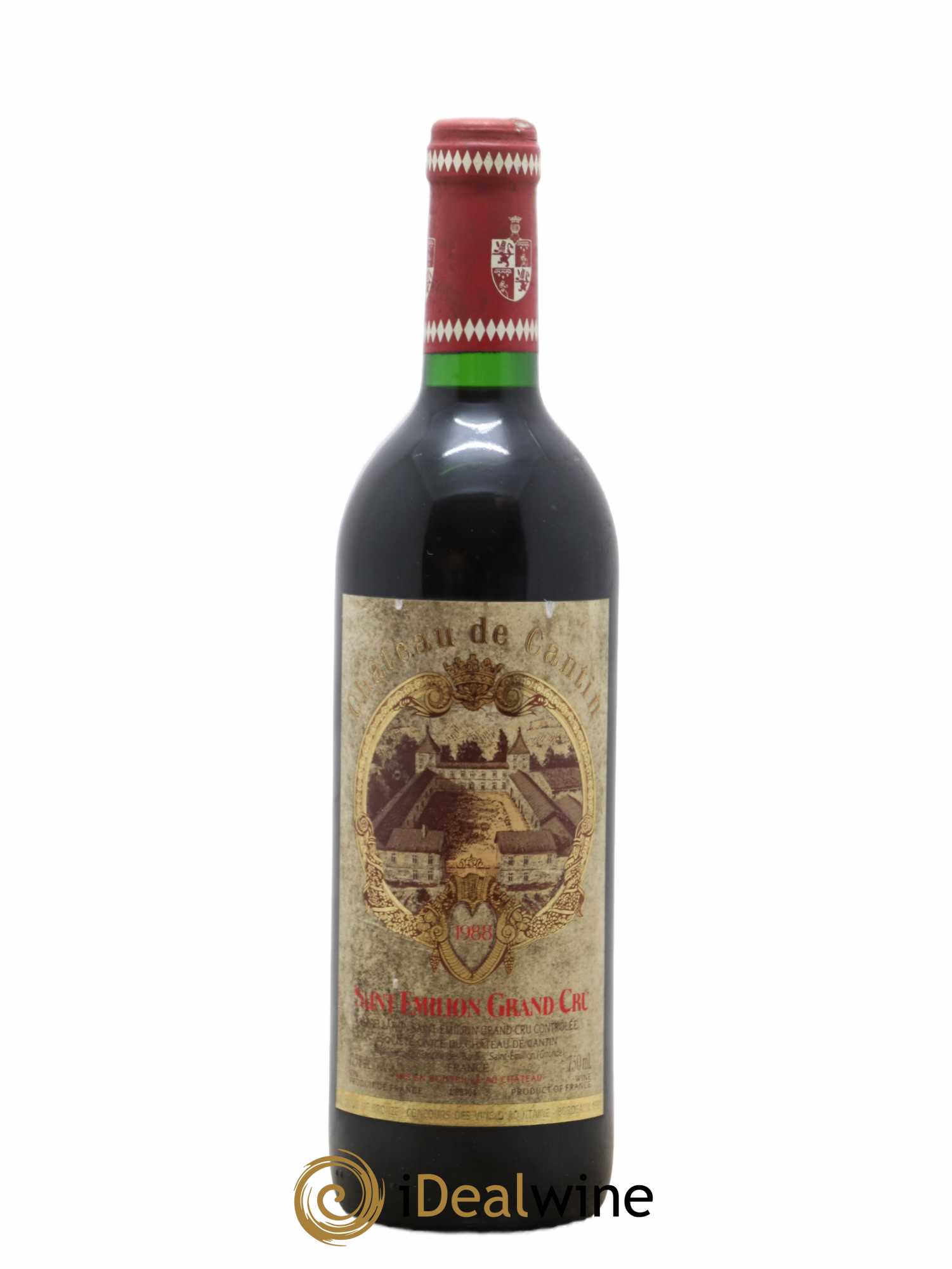 Château Cantin 1988 - Lot de 1 bouteille - 0