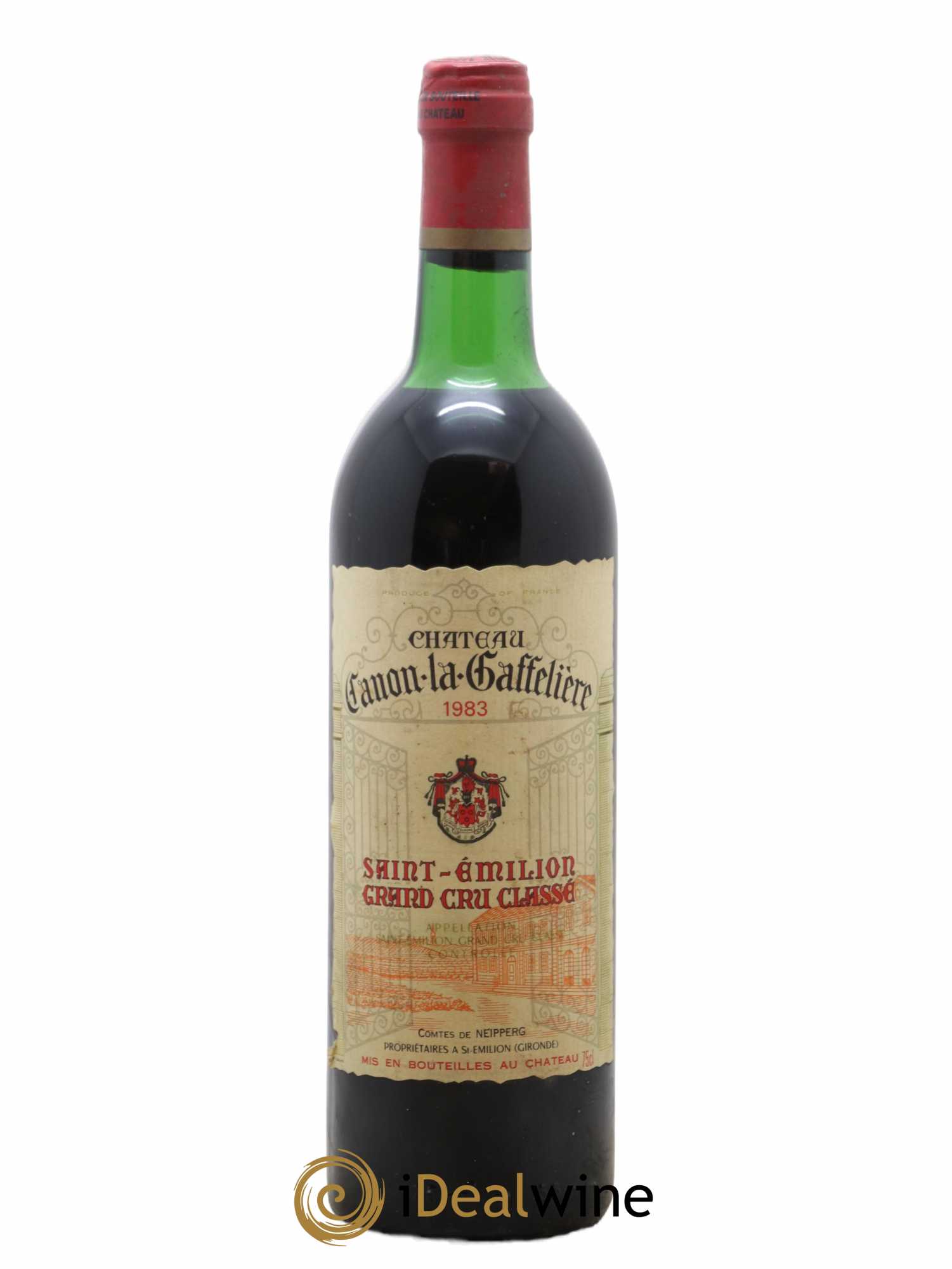 Château Canon la Gaffelière 1er Grand Cru Classé B 1983 - Lot de 1 bouteille - 0
