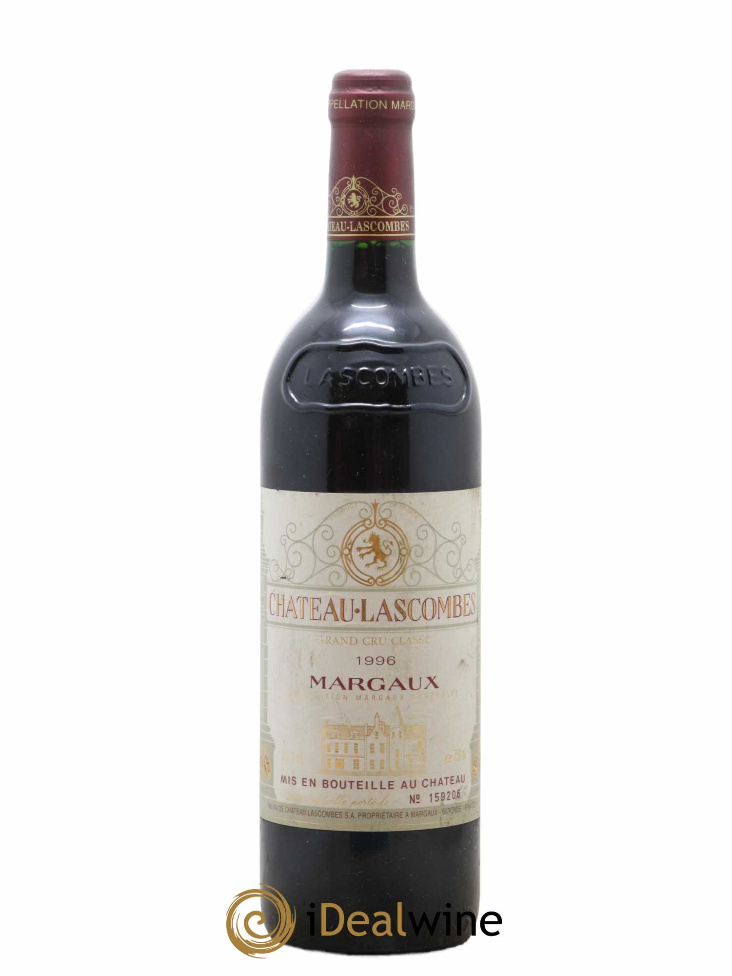 Château Lascombes 2ème Grand Cru Classé 1996 - Lot de 1 bouteille - 0