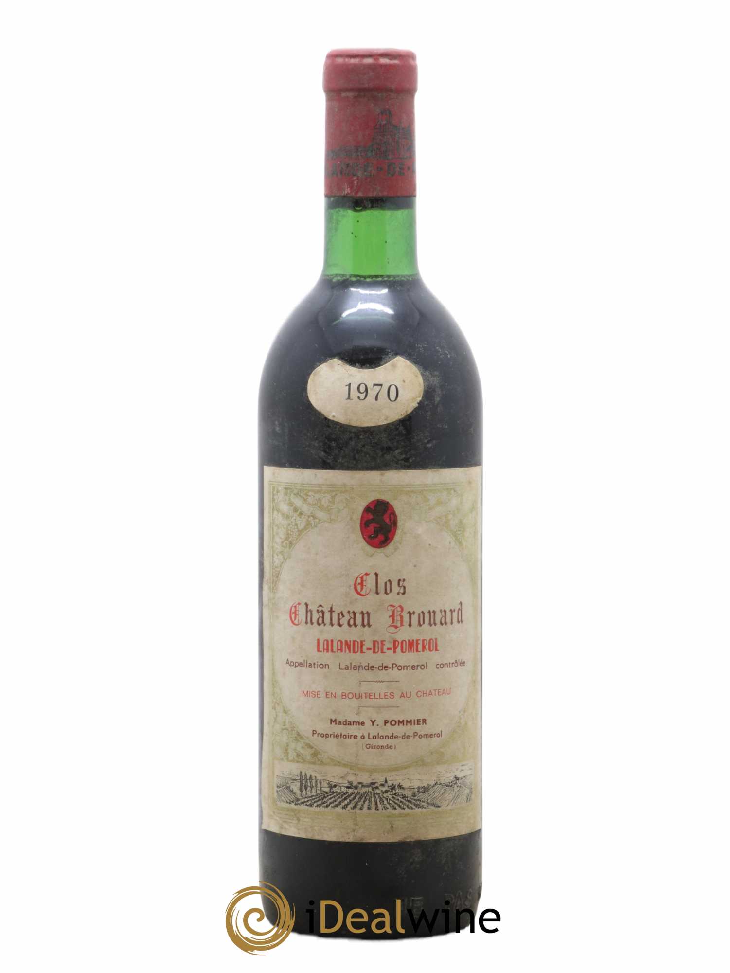 Lalande-de-Pomerol Château Brouard 1970 - Lot de 1 bouteille - 0