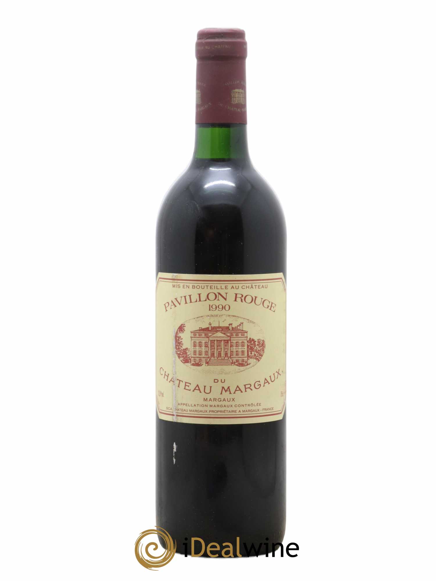 Pavillon Rouge du Château Margaux Second Vin 1990 - Lot of 1 bottle - 0