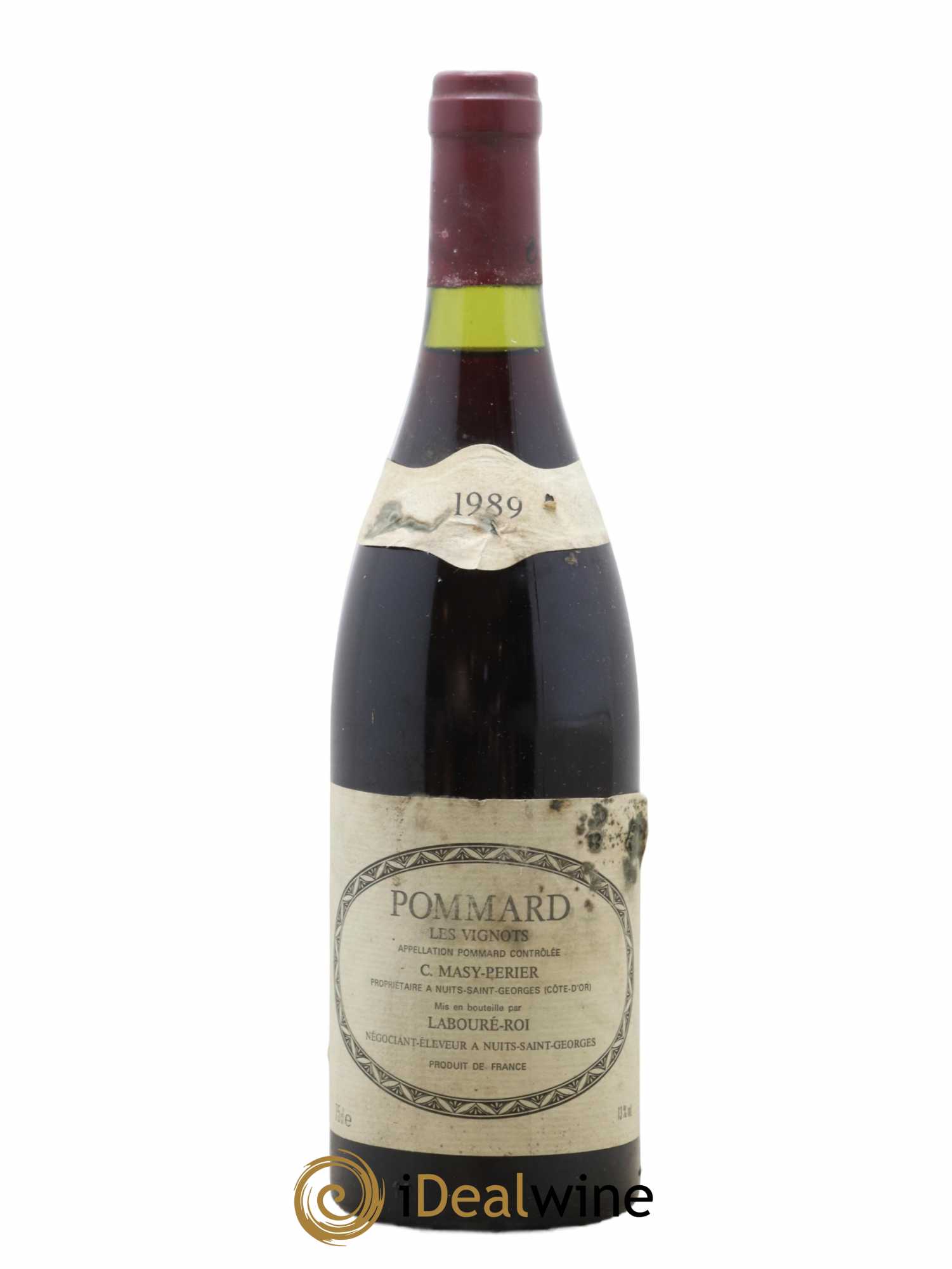 Pommard Les Vignots C. Masy Perier 1989 - Lot de 1 bouteille - 0