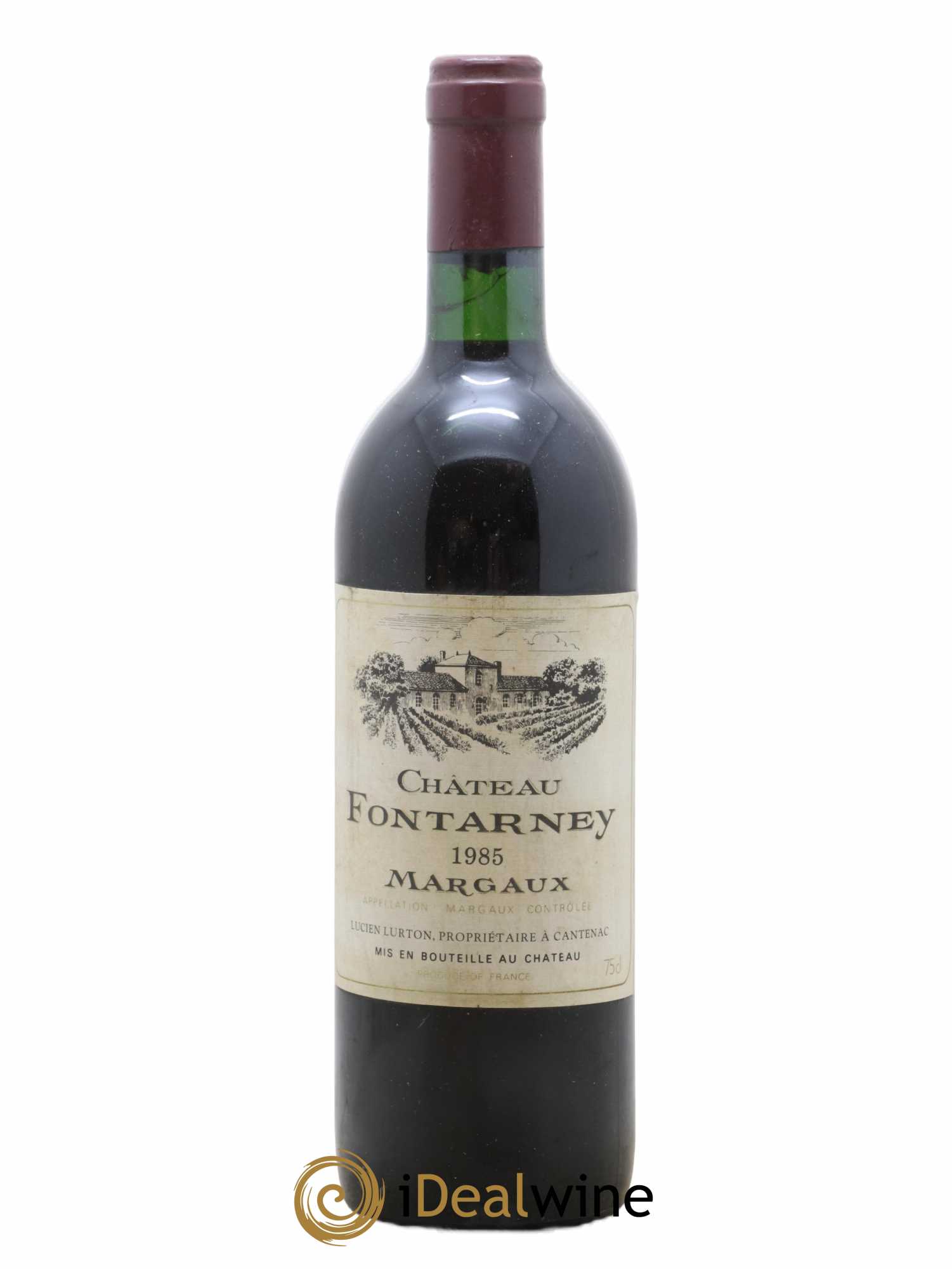 Bordeaux Château Fontarney Margaux 1985 - Lot de 1 bouteille - 0