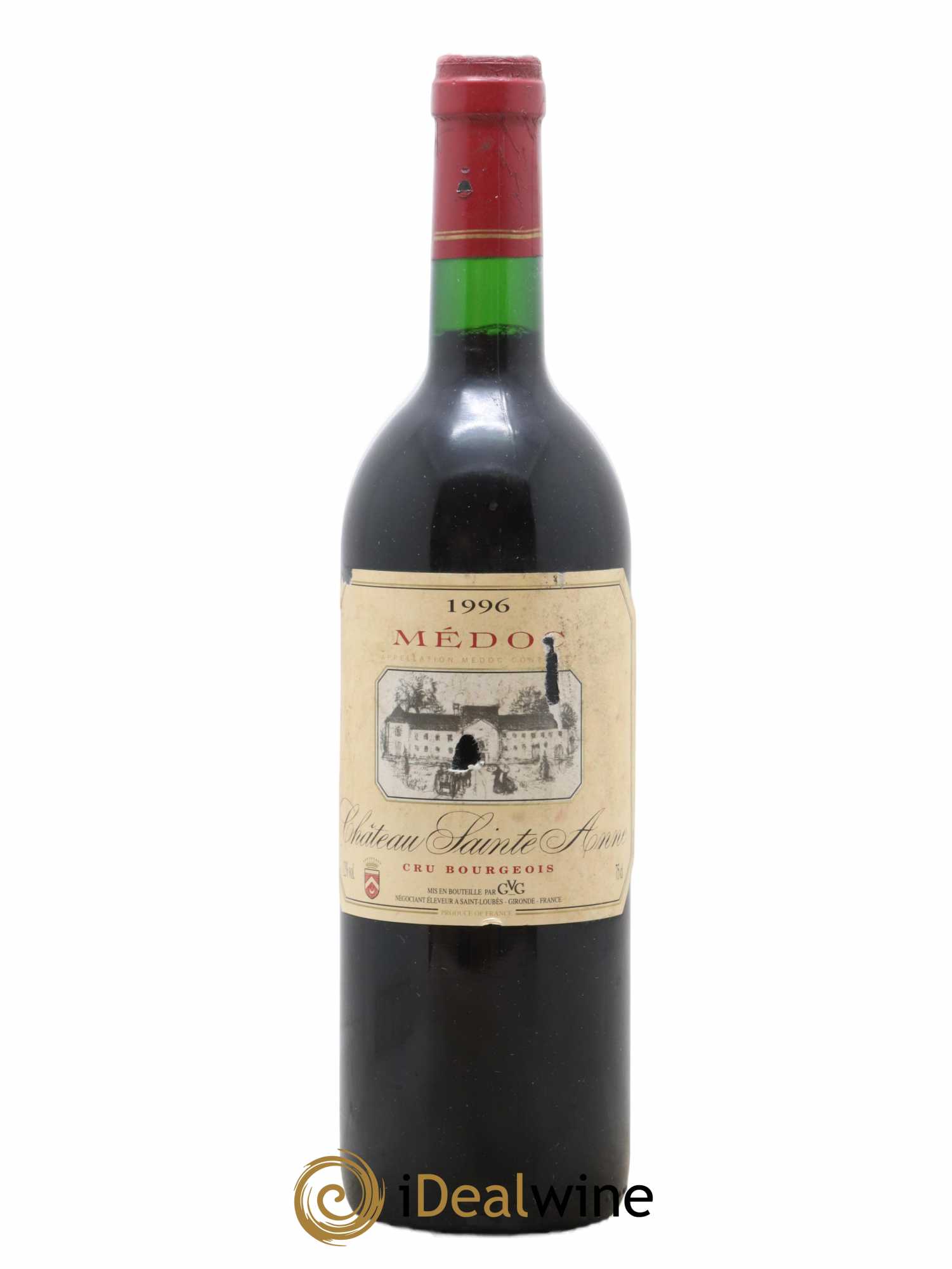 Médoc Château Sainte Anne 1996 - Lot de 1 bouteille - 0