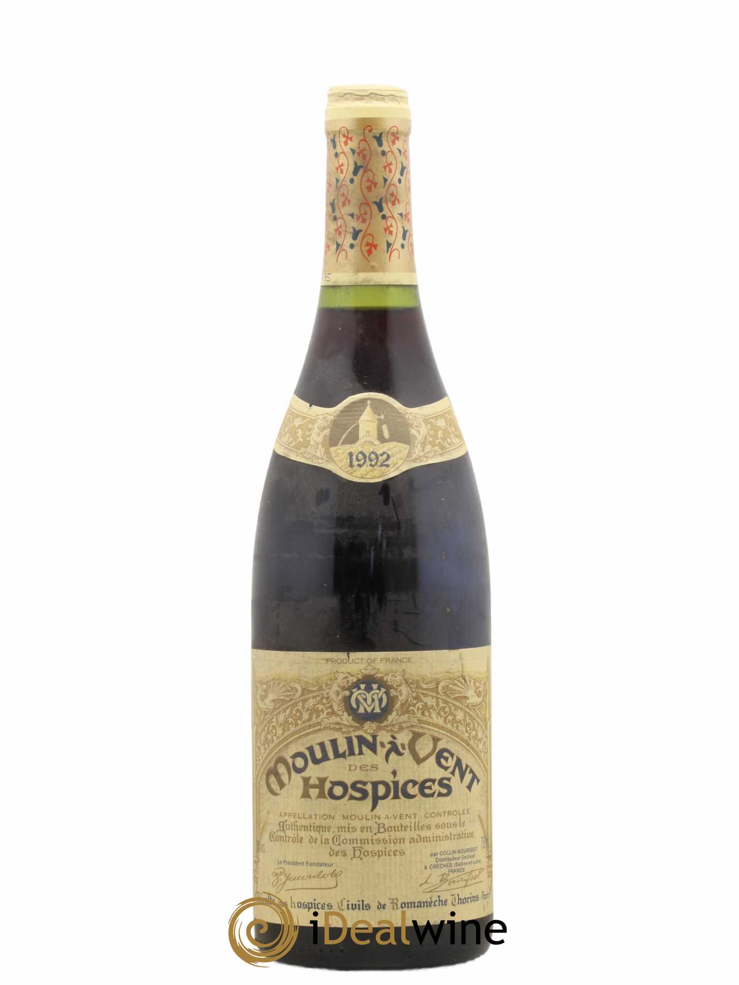 Moulin-à-Vent Des Hospices 1992 - Lot of 1 bottle - 0