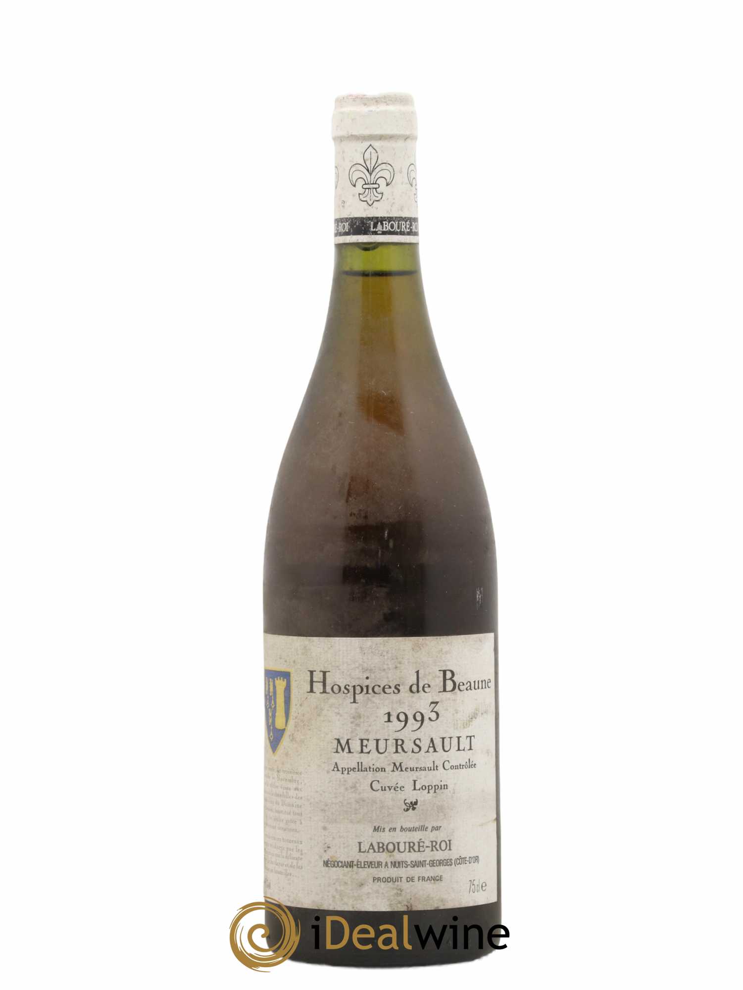 Meursault Cuvée Loppin Hospices de Beaune Labouré roi 1993 - Lot de 1 bouteille - 0