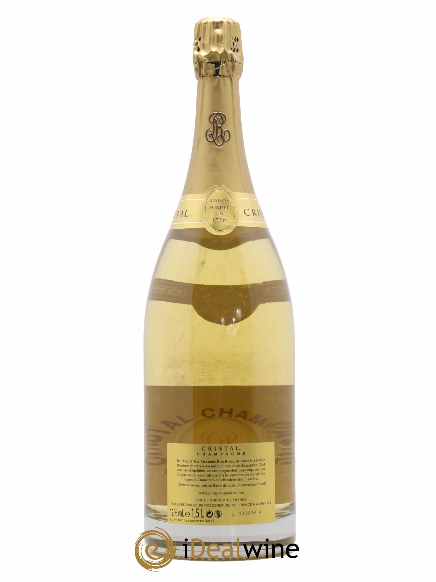 Cristal Louis Roederer 2009 - Lot de 1 magnum - 1
