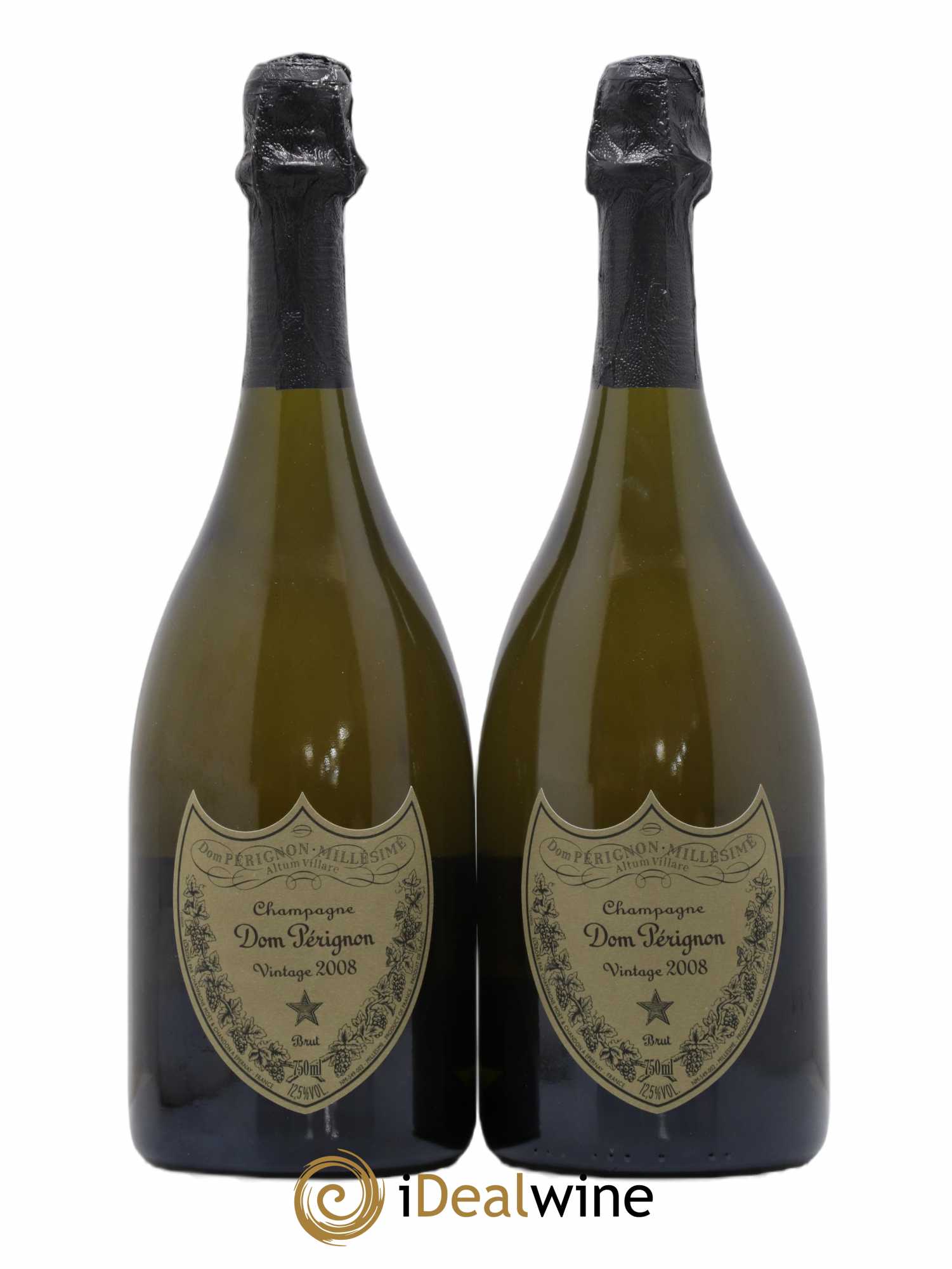 Brut Dom Pérignon 2008 - Lot de 2 bouteilles - 0