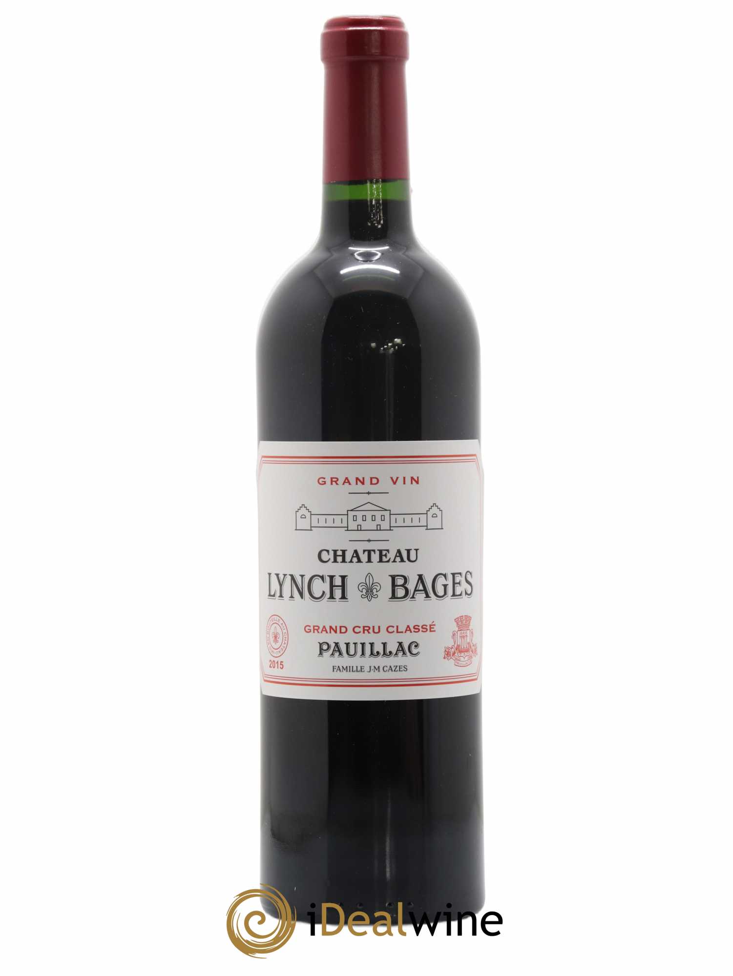 Château Lynch Bages 5ème Grand Cru Classé 2015 - Lot de 1 bouteille - 0