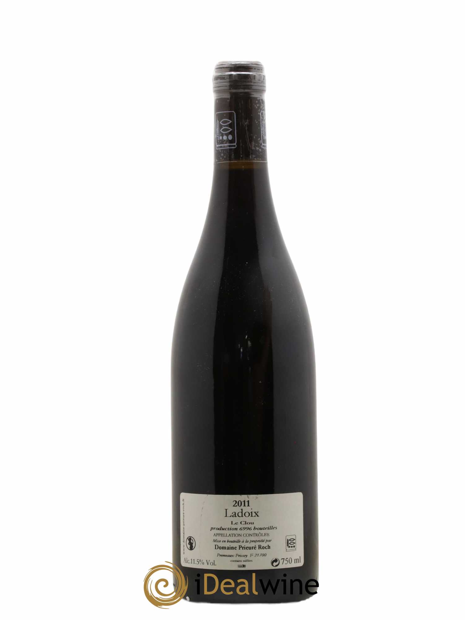 Ladoix Le Cloud Prieuré Roch 2011 - Lot de 1 bouteille - 1