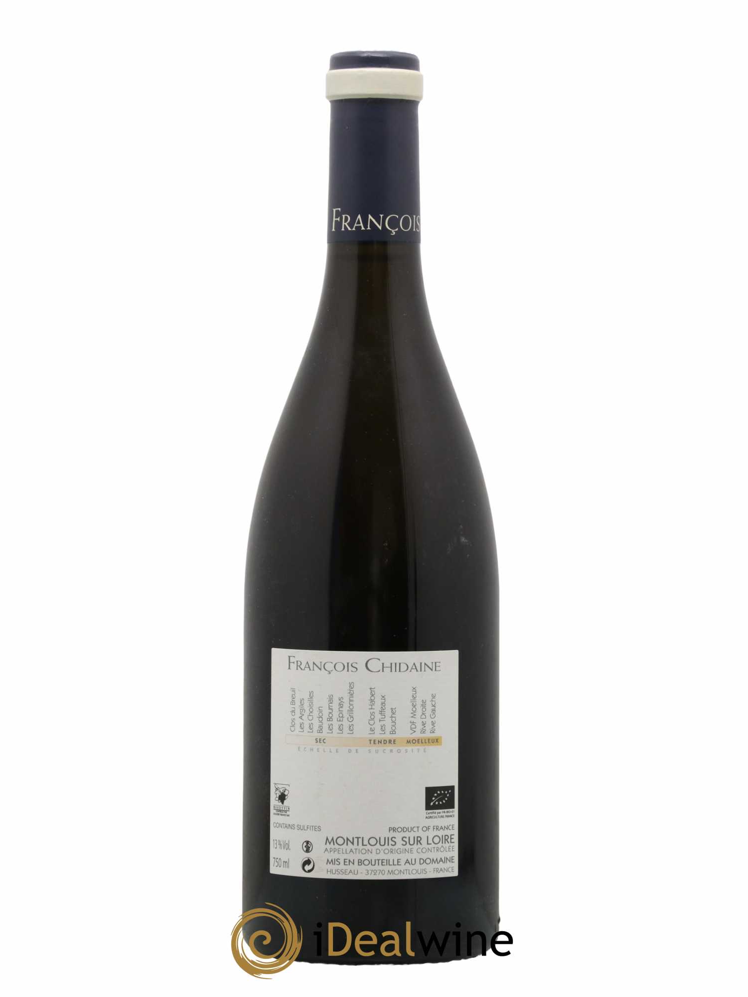 Montlouis-sur-Loire Les Bournais François Chidaine 2021 - Lot de 1 bouteille - 1