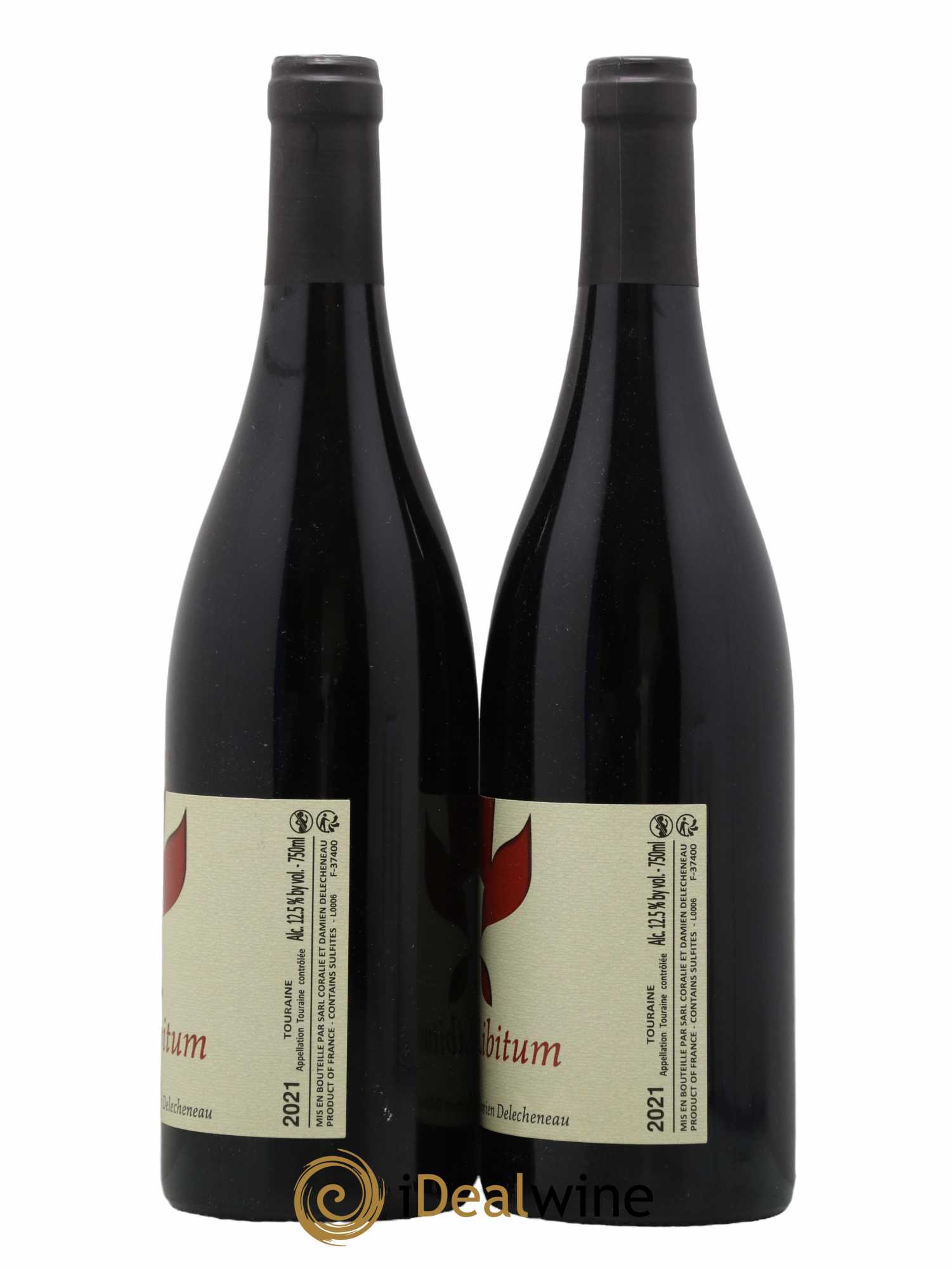 Touraine Ad Libitum Domaine de la Grange Tiphaine 2021 - Lot de 2 bouteilles - 1