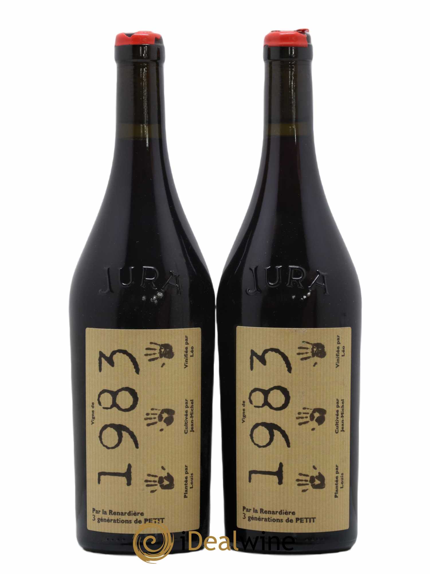 Arbois Vignes de 1983 Domaine de la Renardière 2020 - Lot de 2 bouteilles - 0