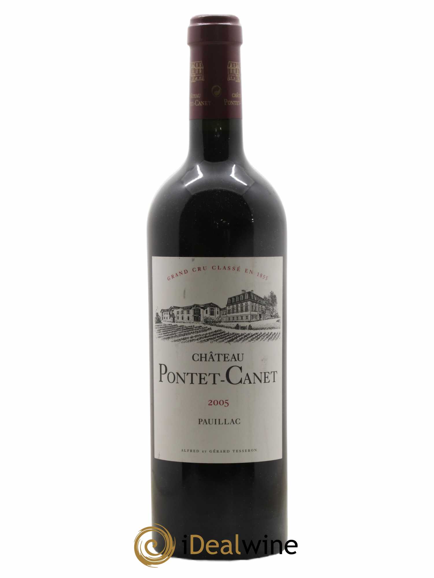 Château Pontet Canet 5ème Grand Cru Classé 2005 - Lot de 1 bouteille - 0