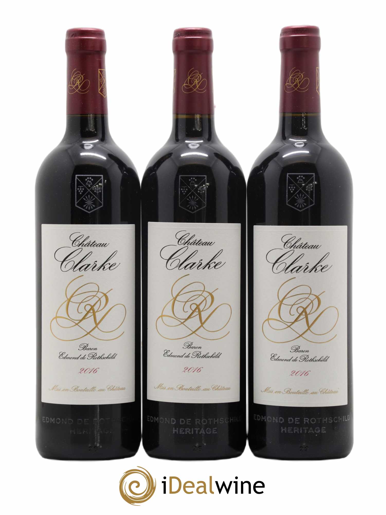 Château Clarke 2016 - Lot de 6 bouteilles - 1