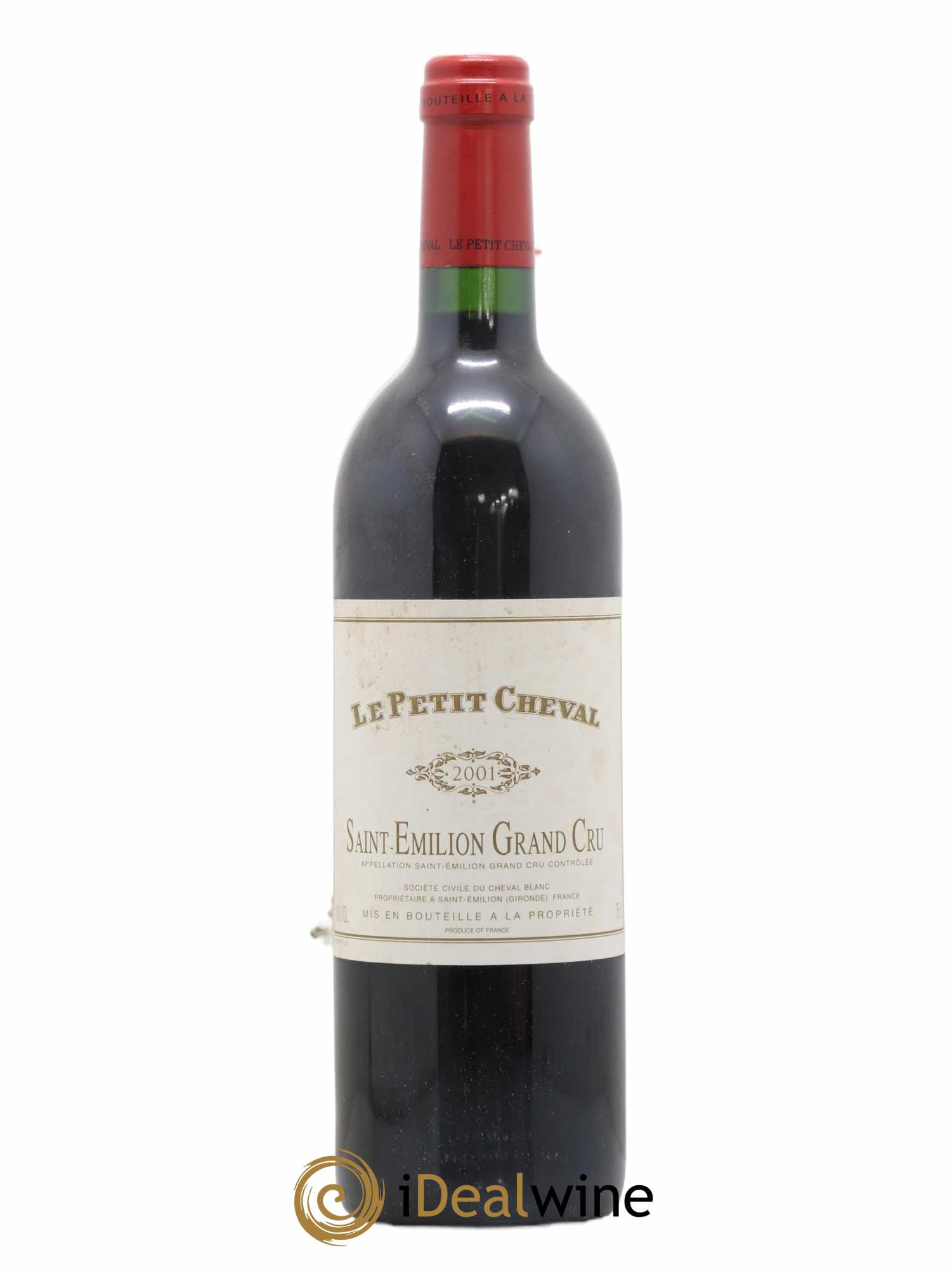 Le Petit Cheval Second Vin 2001 - Lot de 1 bouteille - 0