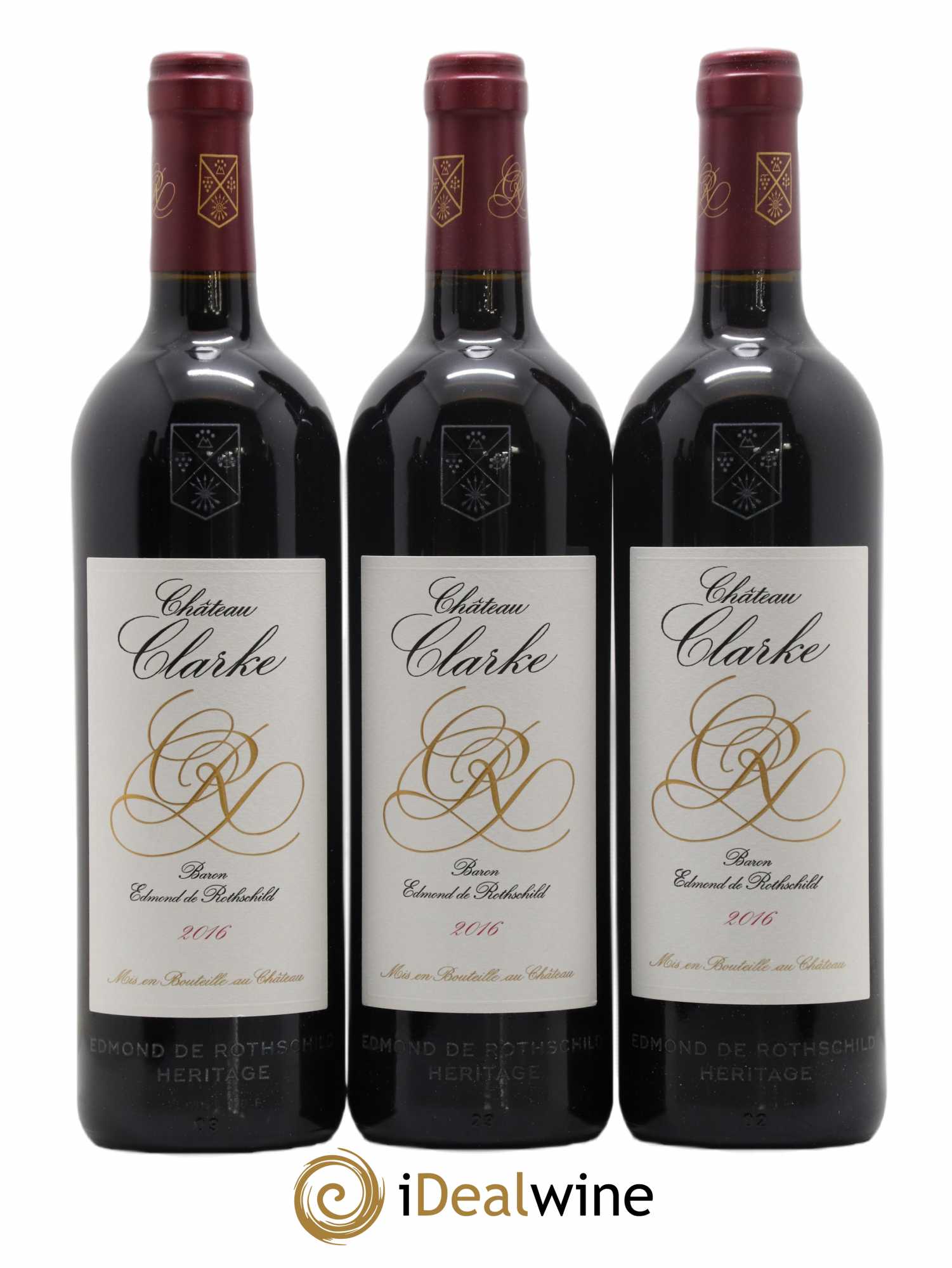 Château Clarke 2016 - Lot de 6 bouteilles - 1