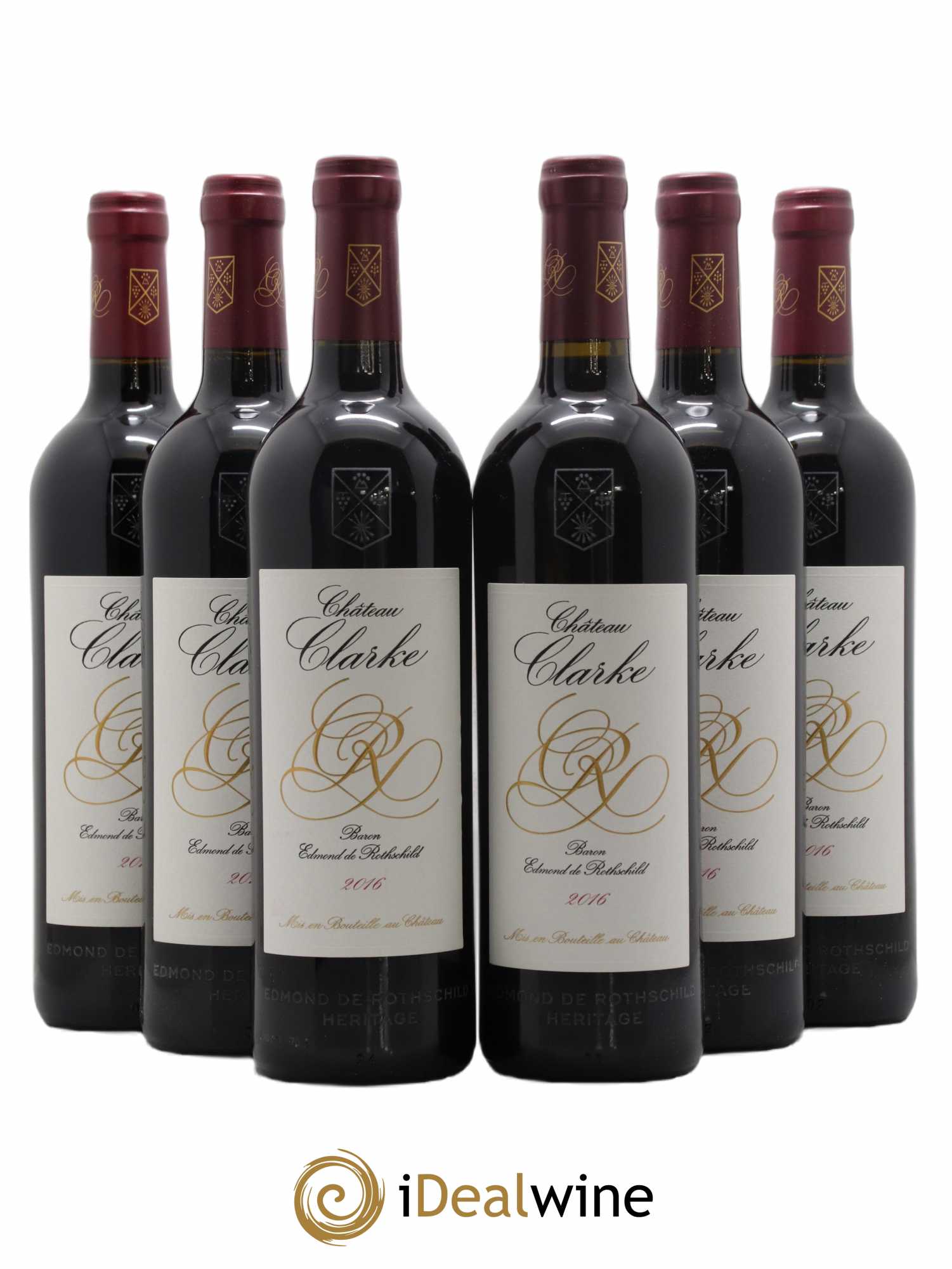 Château Clarke 2016 - Lot de 6 bouteilles - 0