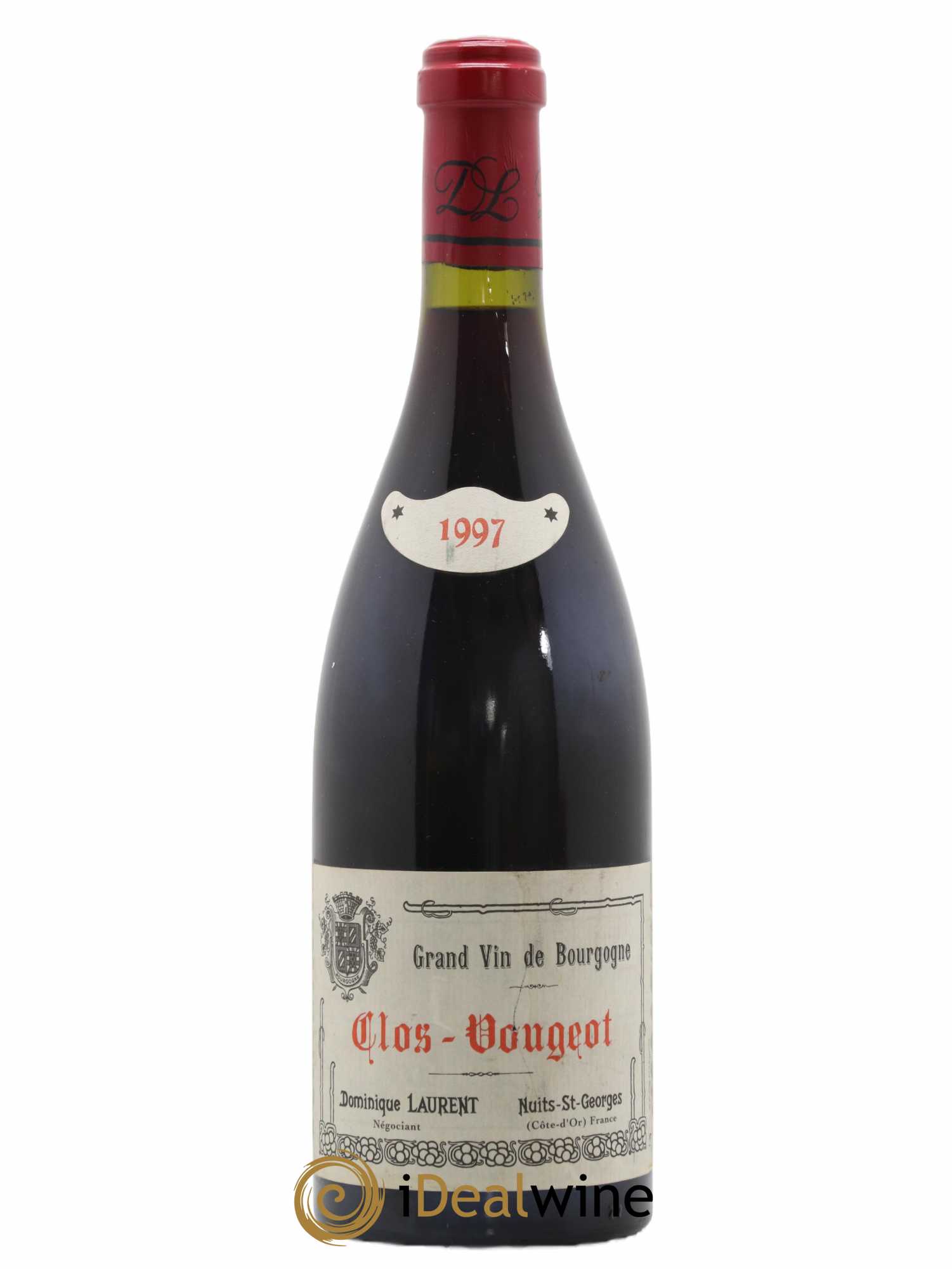 Clos de Vougeot Grand Cru Dominique Laurent 1997 - Lot de 1 bouteille - 0