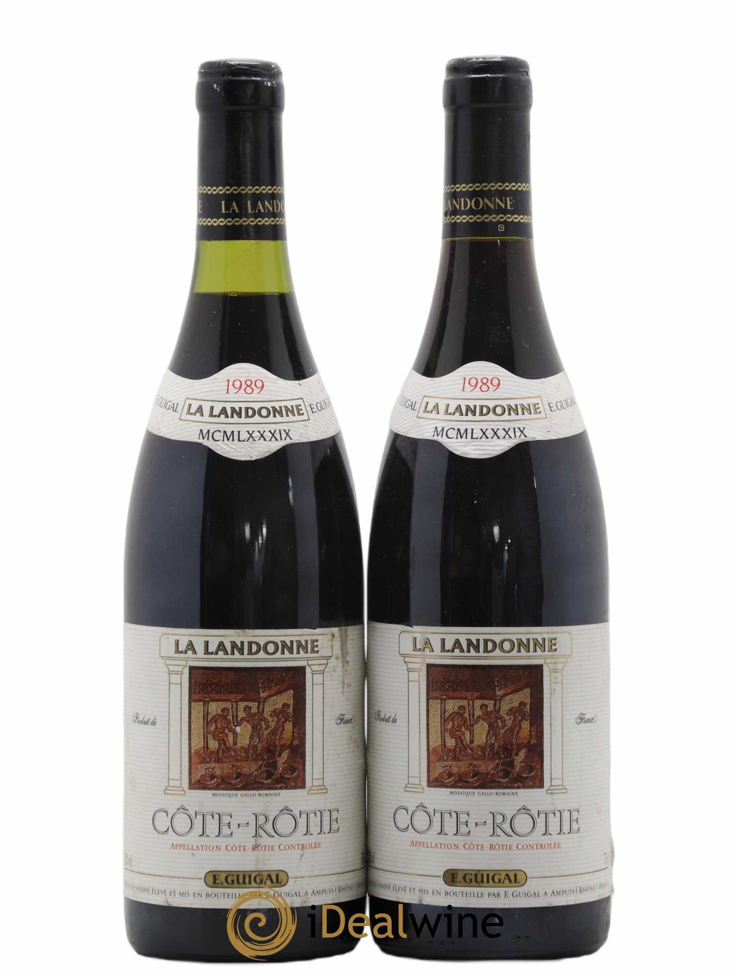 Côte-Rôtie La Landonne Guigal 1989 - Lot de 2 bouteilles - 0