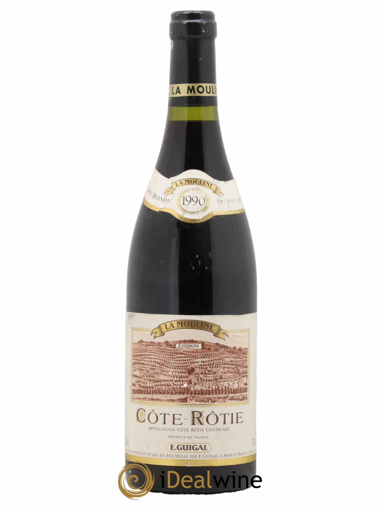 Côte-Rôtie La Mouline Guigal 1990 - Lot de 1 bouteille - 0