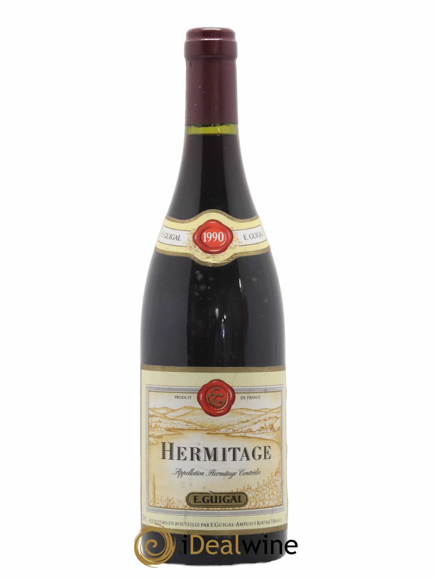 Hermitage Guigal 1990 - Lot de 1 bouteille - 0