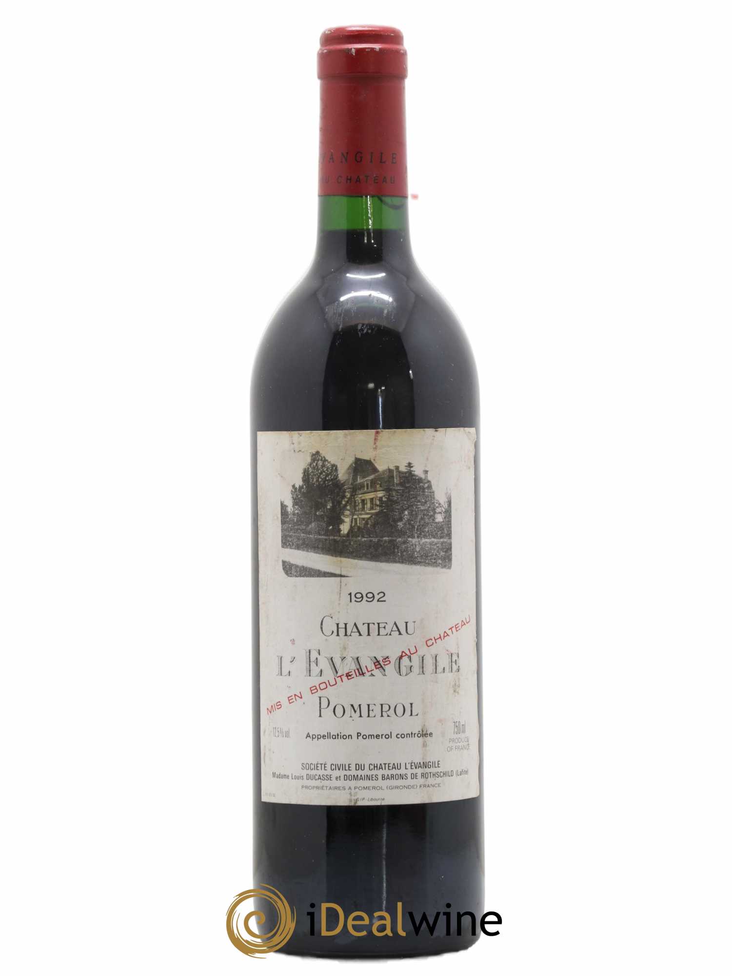 Château l' Évangile 1992 - Lot de 1 bouteille - 0