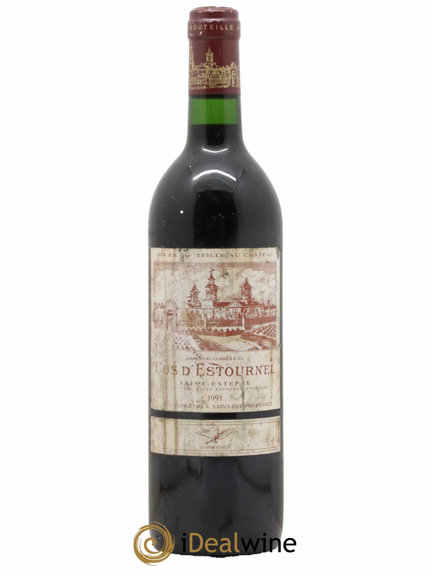 Cos d'Estournel 2ème Grand Cru Classé 1991 - Lot de 1 bouteille - 0